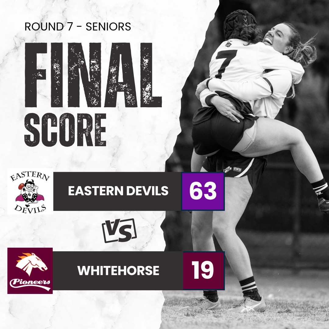 Both teams on the winners list going into the bye 😍
Best Players
Seniors - Jordan Rule, Hayley Thompson, Taylah O'Hagan, Riley Cridland, Rachael Baker
Reserves - Riley La Fontaine, Grace Pitcher, Poppy Fraser, Louise Spindler, Shelley Beggs, Tara Scalzo