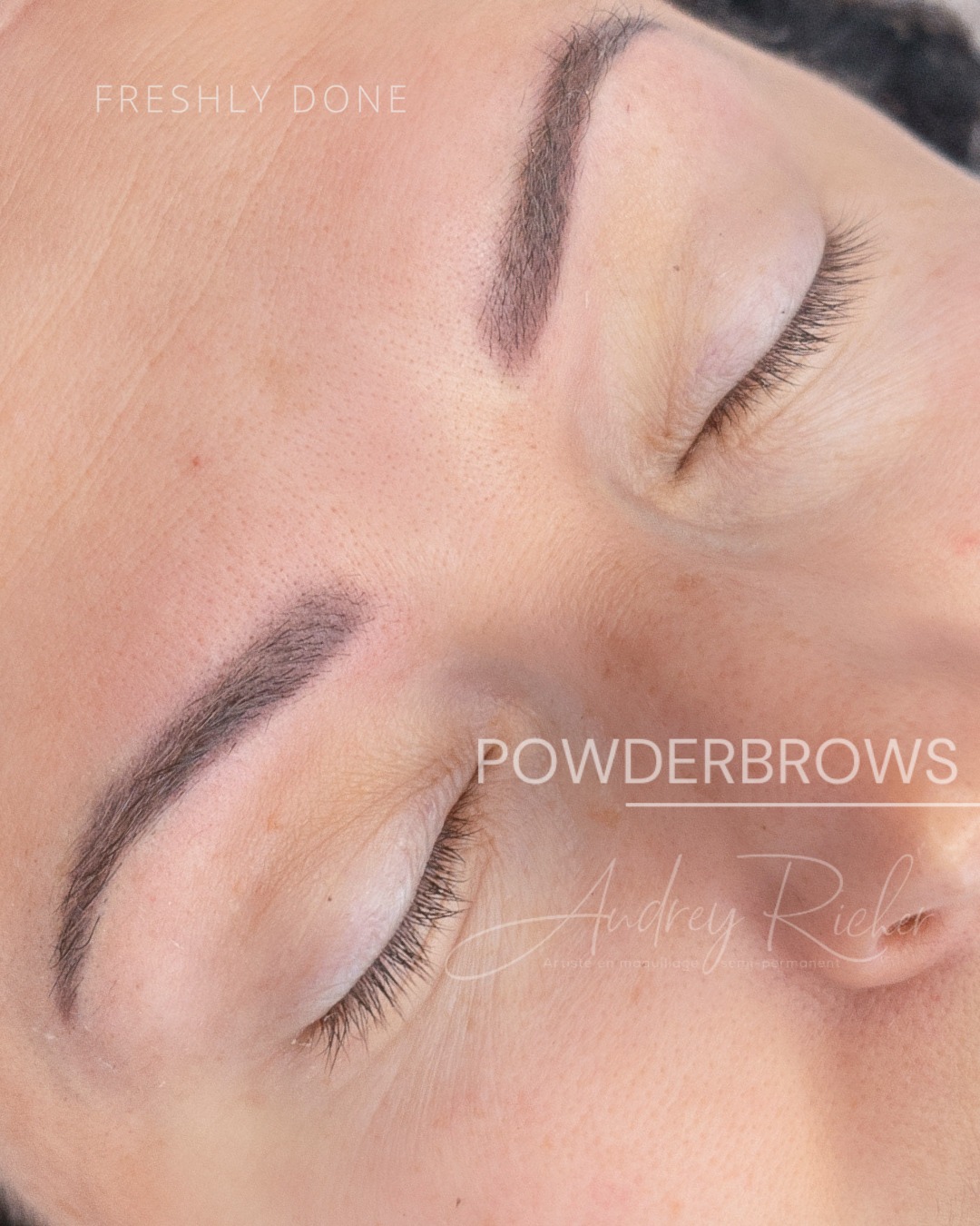 These PowderBrows were freshly done and will fade into a softer, more natural finish. The result won’t look drawn on, but seamlessly blended with your features. 🌿
💡 Why PowderBrows?
✅ Ideal for those wanting to correct shape without harsh lines
✅ Suitable for all skin types
✅ Soft powder effect that blends with existing hairs
✨ The result, once healed?
Brows that look fuller without looking heavier
A shape that looks refined, not redrawn
A soft tone that melts into her skin tone
📅 If you’re not sure what’s right for you, I’ll guide you through it. Book your FREE consultation and let’s plan something timeless together. 💌
---------
Ces PowderBrows viennent d’être faits et s’adouciront avec le temps pour un effet naturel. Le résultat ne semblera pas maquillé, mais fusionnera avec vos traits. 🌿
💡 Pourquoi choisir les PowderBrows ?
✅ Parfait pour corriger la forme sans traits marqués
✅ Convient à tous les types de peau
✅ Effet poudré qui s’harmonise aux poils existants
✨ Une fois cicatrisé ?
Des sourcils plus fournis sans alourdir
Une forme raffinée, pas redessinée
Une teinte douce qui épouse votre carnation
📅 Vous ne savez pas ce qui vous convient ? Je vous accompagne. Réservez votre consultation GRATUITE pour créer un look intemporel ensemble. 💌
#PowderBrows #HealedResults #NaturalBrows #SoftBrows #MontrealPMU #WestIslandBeauty #SemiPermanentMakeup #PMUQuebec #BrowsWithCare #BrowGoalsCanada #ConsultationGratuite #SourcilsNaturels