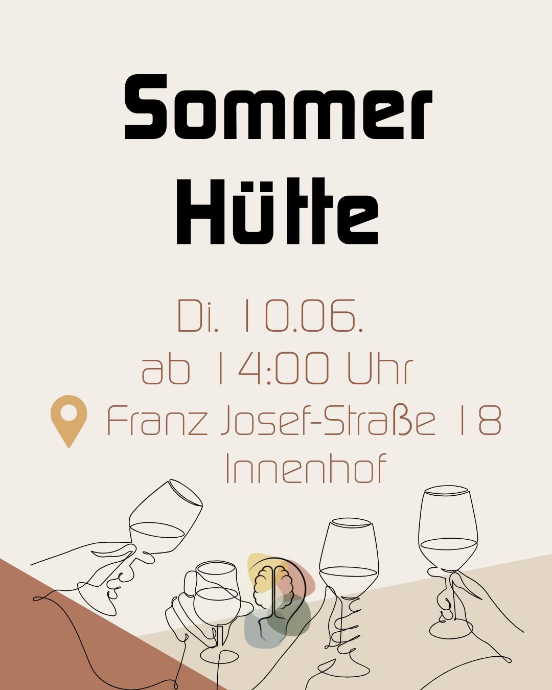 Summertime in Leoben! 😎☀
So grab a Drink und genieße das tolle Rahmenprogramm, wie Slackline, Spikeball, Picknick-Time und die trashigsten Hits! ⛹
Ihr findet uns im Innenhof der alten Uni Leoben. 🗺
Was ihr benötigt? Spaß und Sonnencreme! 🧴🕶
#sommerhütte #spritzerstand #shifttanks #nachhaltigkeit #leoben #montanuniversität