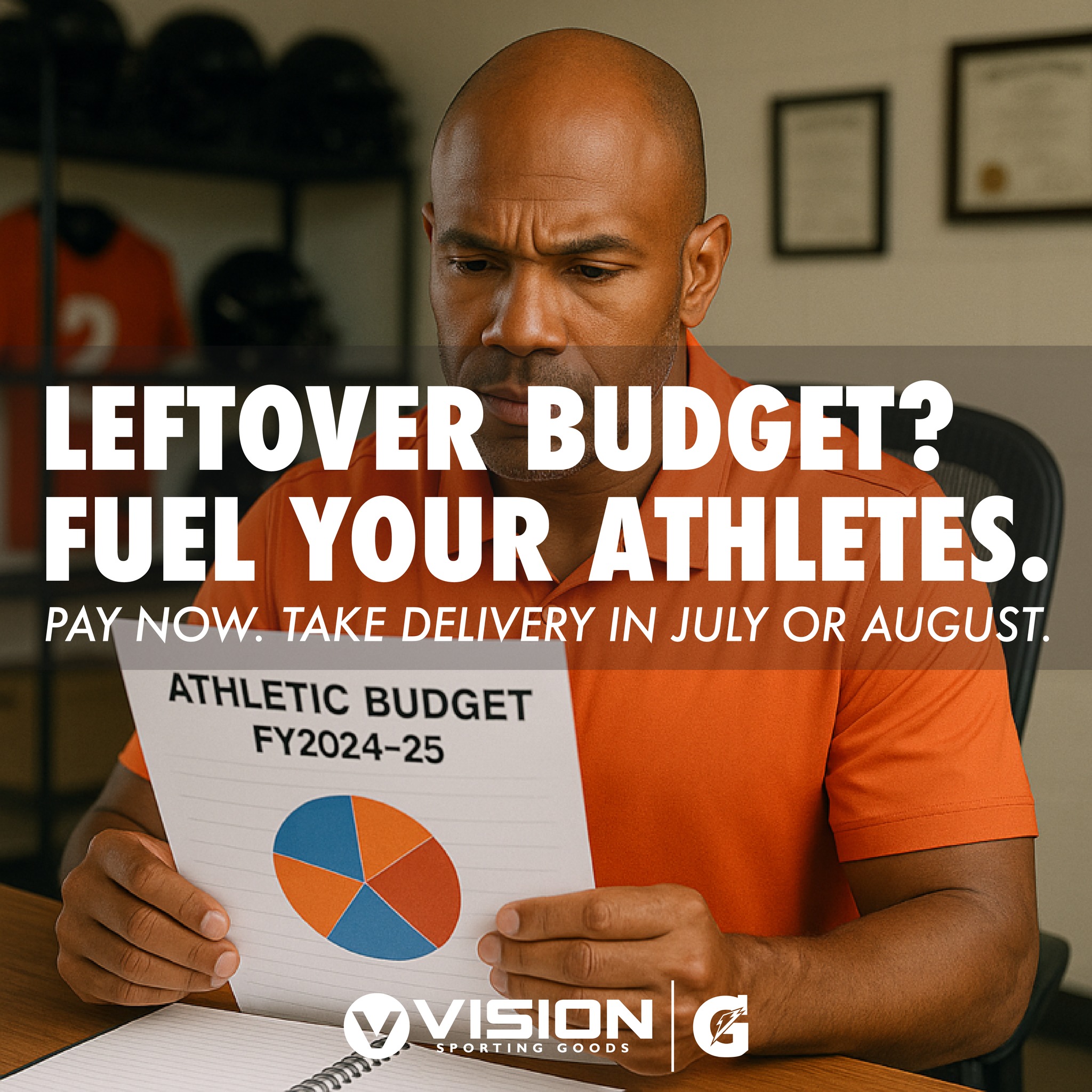 💰 Got leftover budget before June 30?
🎯 Use it wisely — fuel your athletes for the fall with Gatorade Team Packs!
💥 Starting at $95
💥 Pay now, deliver later
💥 Options for any size team
🧃Hydration. 💪 Recovery. 🚀 Performance.
🛒 Tap the link in bio or visit:
👉 VisionSportingGoods.com/Gatorade
#FuelYourAthletes #CoachBudgetHack #GatoradePerformance #AthleticDirectorLife #TeamVision #WellnessWednesday