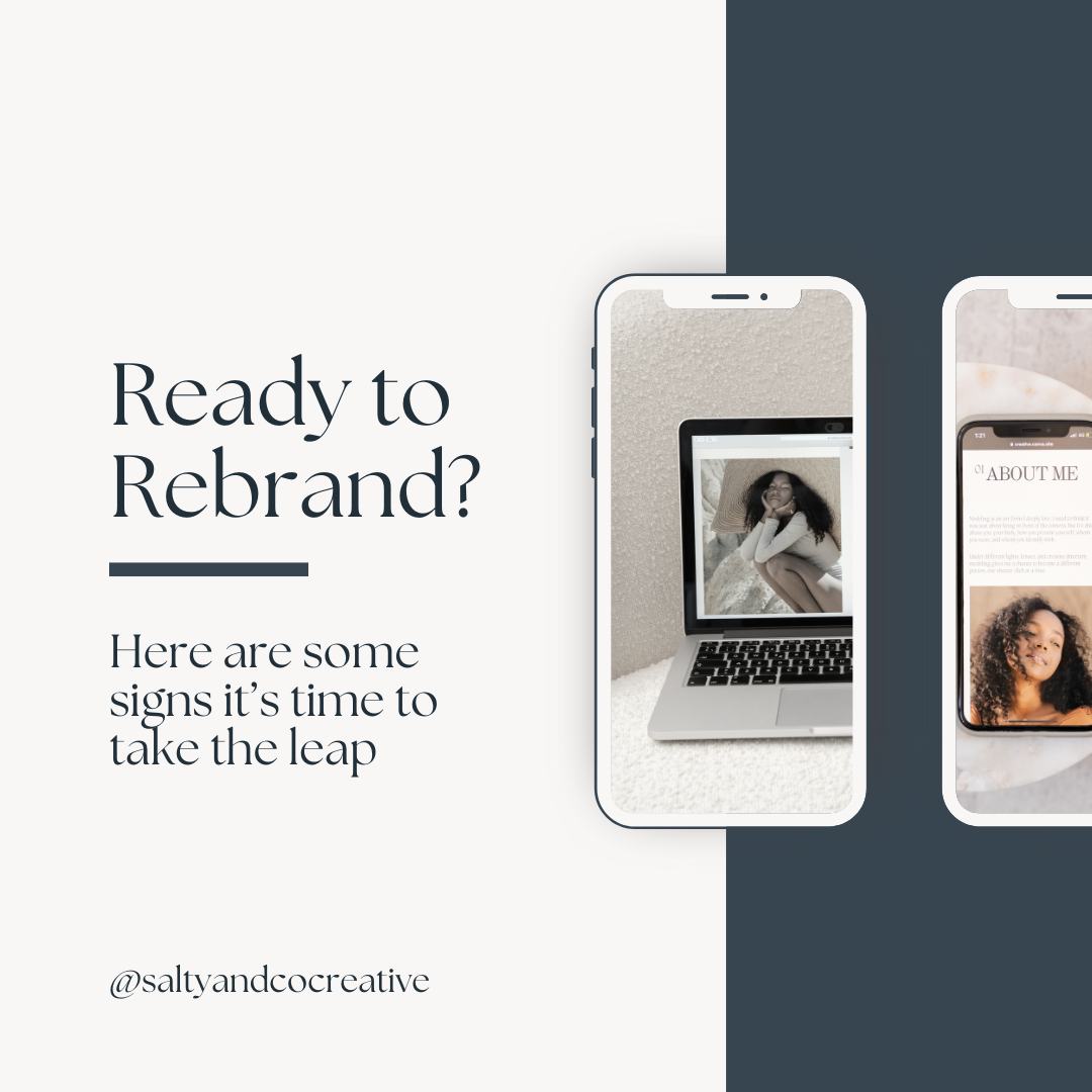 ✨ Ready to Rebrand? ✨
It might be time to give your brand the refresh it deserves. Here are some signs it’s time to take the leap:
1️⃣ You only have one version of your logo�Your brand deserves more than just one logo. Without a complete set of brand assets—like a full logo suite, typefaces, colour palette, and more—you’re limiting your business’s potential to grow and scale.
2️⃣ Your business has changed direction�Have you pivoted recently? A rebrand can help clarify your new focus and attract clients aligned with your updated vision.
3️⃣ Your branding is inconsistent�Is your logo suite all over the place? Struggling to figure out where to use different logos or visuals? Consistency is key to creating a clear and impactful brand message, and your visuals should reflect that.
4️⃣ Your brand gets lost in the crowd�If your branding doesn’t stand out or connect with your audience, it might be time to rethink your strategy. A strong, strategic brand is essential to capturing attention in today’s competitive market.
🎯 Let’s fix that! Whether it’s a refresh or a complete rebrand, I’ll help you create a cohesive, standout brand that feels authentically you.
Feel in my branding questionnaire at: www.saltyandcocreative.com/questionnaire
📩 DM me or hit the link in bio to book your free consultation today!�
#SaltyAndCoCreative #RebrandYourBusiness #CreativeAgency #BrandingTips #LevelUpYourBrand #Byronbay #SaltyAndCoCreative #byronbaylife #CreativeAgency #CreativeLifestyle