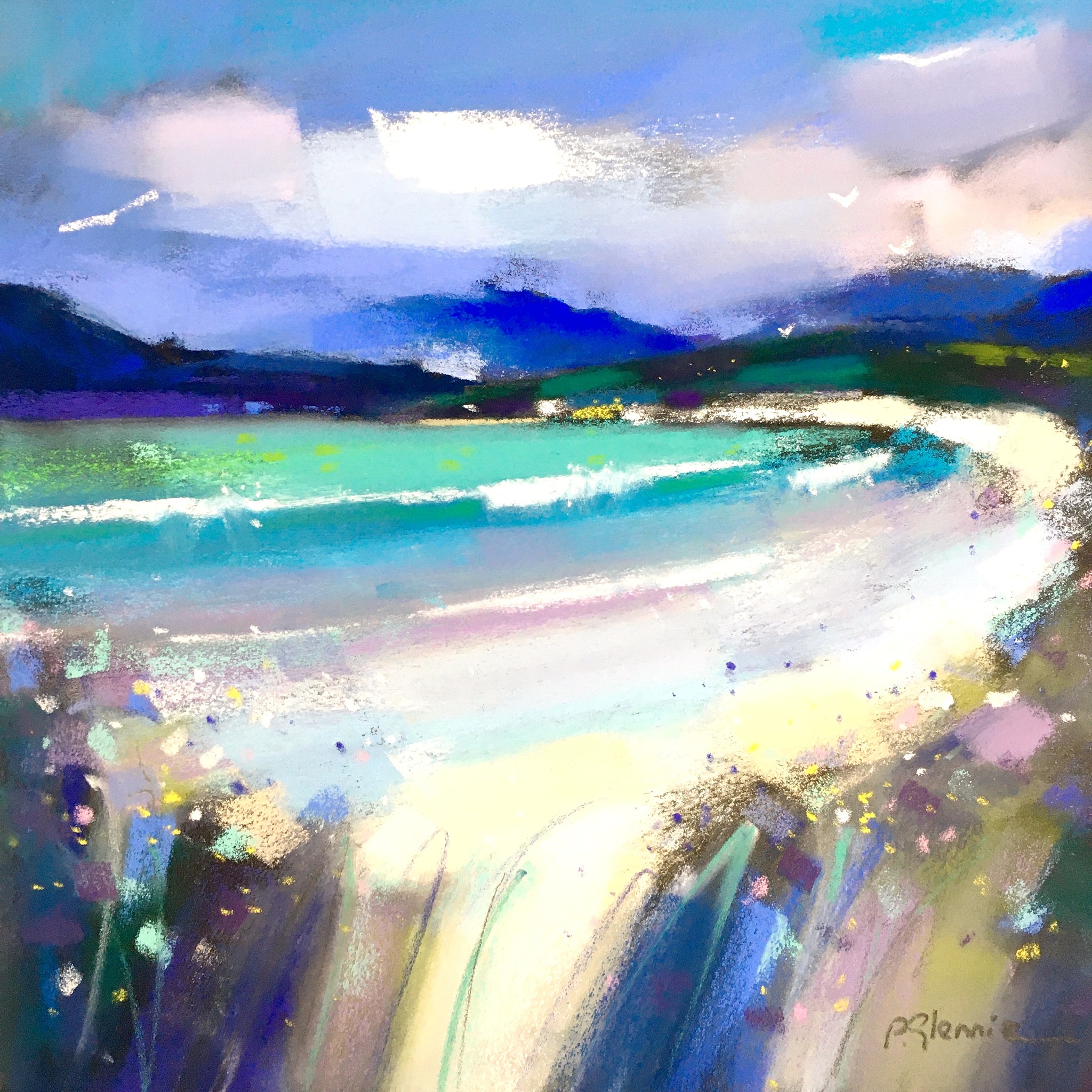 Pam Glennie Summer Gallery
We're trying to share a post a day to whet your appetite for more! Aren't these just gorgeous!
We have a fantastic group of members who will be opening their studios on the 24, 25 & 26 July and 31 July, 1 & 2 August.
#OpenStudiosHebrides #OpenStudios #LocalArtistShowcase #OuterHebrides #IsleOfLewis #IsleOfHarris #Crafts #ArtsAndCrafts #Artists #ScottishArtistsAndMakers #Stornoway #Hebrides