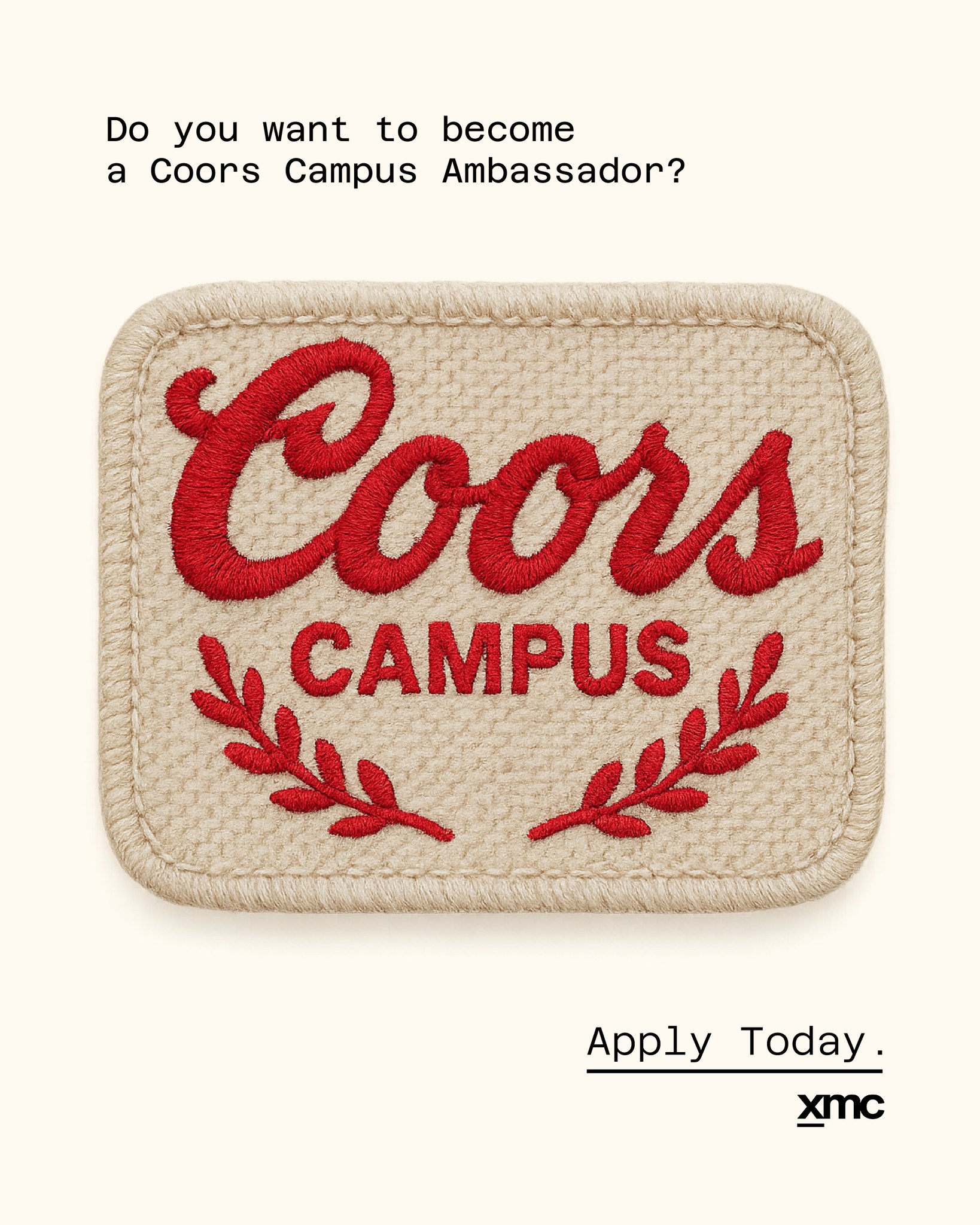 Do you want to represent the brand that everyone is talking about on campus?
XMC is building an exclusive roster of Coors Campus Ambassadors at a campus near you!
We’re looking for second and third year University students in:
📍 Guelph
📍 Ottawa
📍 London
📍 Kingston
📍 Waterloo
If you're socially connected, culturally respected, and ready to create real impact on campus through high-energy events, strategic partnerships, and content that actually gets people talking, this is your opportunity.
✅ Must be 19+ with Smart Serve
✅ Social media presence (1k+ IG followers, 74%+ 19+)
✅ Event/sales experience is a bonus
✅ Perks include stipend, product, exclusive merch & access to VIP events
Ready to build brand love and create unforgettable moments on campus?
-> Apply on our website through the link in our bio!
#CampusAmbassador #StudentJobs #ExperientialMarketing #XMC #eXperienceIsEverything #EnjoyResponsibily