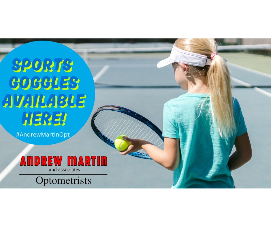 Tennis season is here and you may find yourself wanting to get into sports.
If you do but are worried about your glasses falling off, speak to us about our sports goggles.
#AndrewMartinOpt #Wimbledon #Tennis #Sports #SightCareLocal #Boldmere #MereGreen #SuttonColdfield