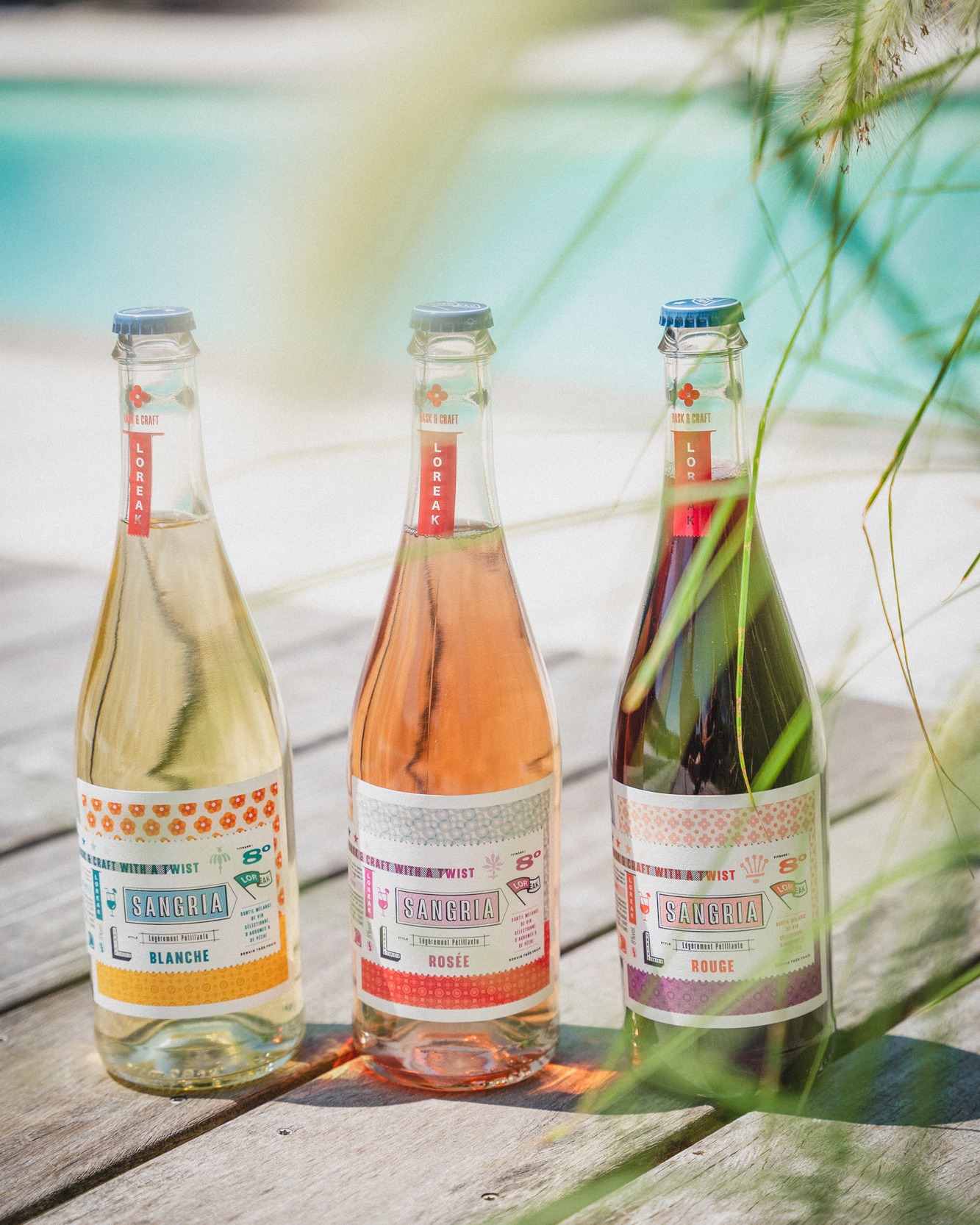 L’été a (enfin) du goût !
Plongez dans la fraîcheur de nos sangrias artisanales LOREAK :
Blanche, Rosée, Rouge.
À déguster très frais… au bord de la piscine ou en terrasse 🍹💦
L'abus d'alcool est dangereux pour la santé. A consommer avec modération.