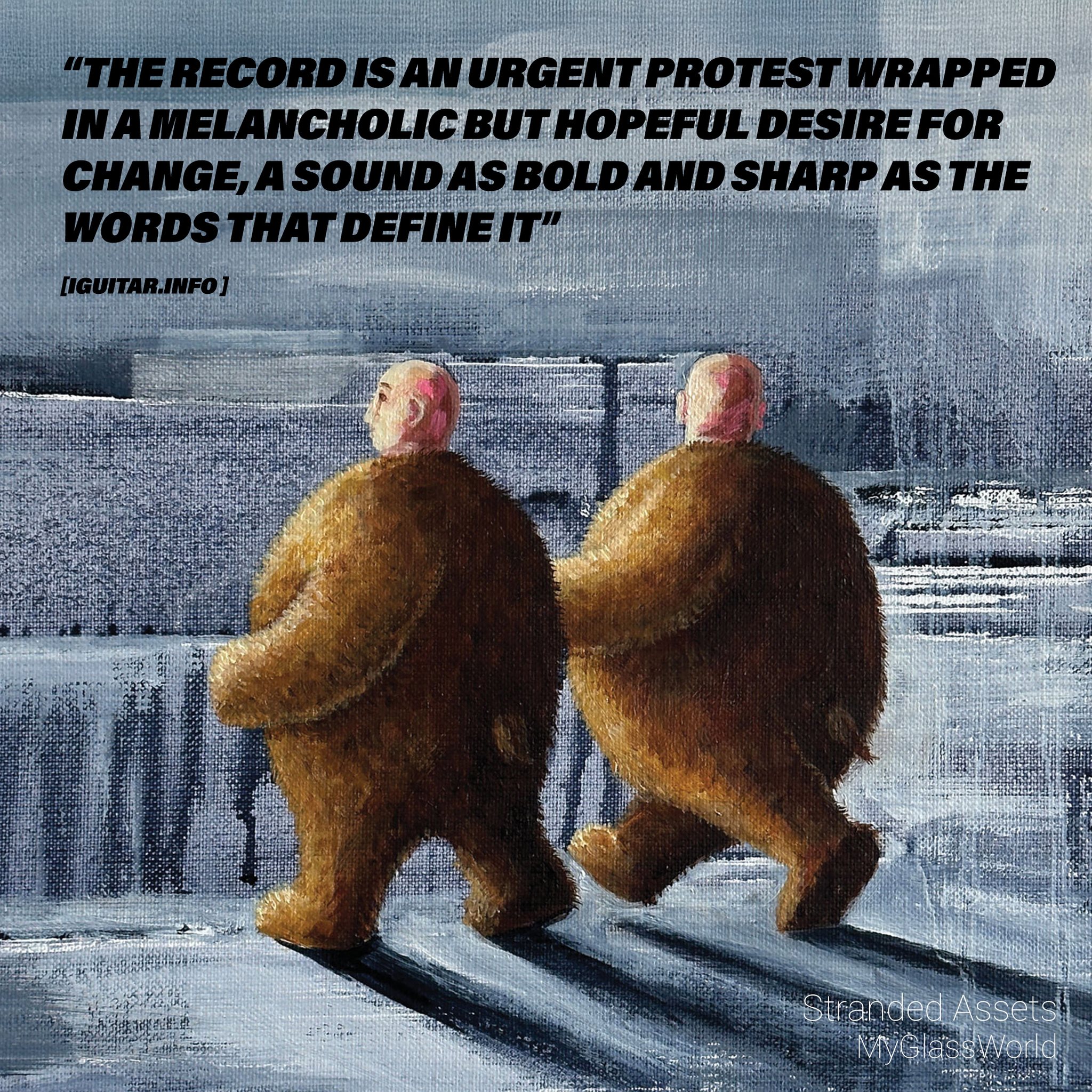 Looking back at some of the kind words across the web. Stranded Assets is available now!
Read more via IGuitar.info 🔗 LINK IN BIO
"The record is an urgent protest wrapped in a melancholic but hopeful desire for change, a sound as bold and sharp as the words that define it"
-
#myglassworld #strandedassets #outnow #newalbum #albumrelease #newmusic #iguitar #guitar #magazine