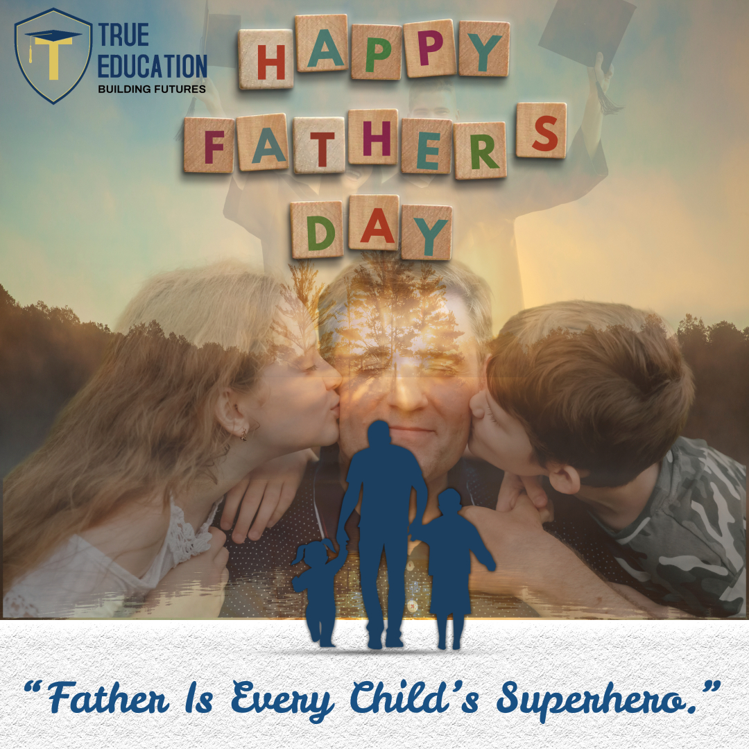 🦸♂️ A Father Is Every Child’s Superhero 💙
This Father’s Day, we celebrate the dads who teach, guide, support—and always show up. Whether they’re solving problems, sharing wisdom, or simply being present, fathers shape futures every day.
To all the real-life superheroes out there:
Thank you for being the strength behind every child’s success.
Happy Father’s Day from all of us at True Education! 💫
#FathersDay #fathersday #superdad #everydayhero #everydayheros #EverydayHeroes #family #familysupport #familysupport