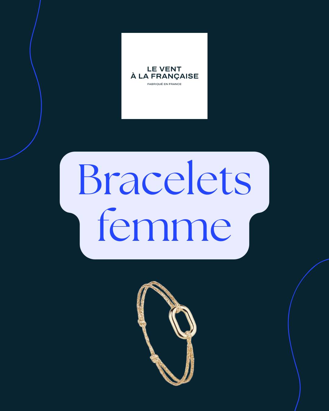 Les bracelets féminins de la marque @leventalafrancaise vous attendent en boutique ! Plaquage or ou argent, cordons aux couleurs variées, ... ces bracelets marins, durables et de qualité, sont sûrement faits pour vous !
Alors n'hésitez plus et rendez-vous chez Mo