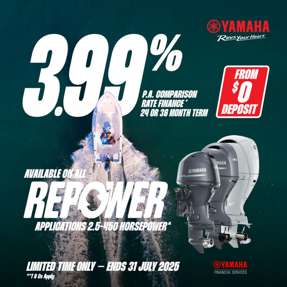 โก ๐ฅ๐๐ฃ๐ข๐ช๐๐ฅ & ๐ฆ๐๐ฉ๐ ๐๐ถ๐๐ต ๐ฌ๐ฎ๐บ๐ฎ๐ต๐ฎ! โก
Upgrade your outboard with ๐ฏ.๐ต๐ต% ๐ฝ.๐ฎ. ๐ฐ๐ผ๐บ๐ฝ๐ฎ๐ฟ๐ถ๐๐ผ๐ป ๐ฟ๐ฎ๐๐ฒ ๐ณ๐ถ๐ป๐ฎ๐ป๐ฐ๐ฒ โ available over ๐ฎ๐ฐ ๐ผ๐ฟ ๐ฏ๐ฒ ๐บ๐ผ๐ป๐๐ต๐ with $๐ฌ ๐ฑ๐ฒ๐ฝ๐ผ๐๐ถ๐ required!
โ
For repower applications ๐ฎ.๐ฑโ๐ฐ๐ฑ๐ฌ ๐ต๐ผ๐ฟ๐๐ฒ๐ฝ๐ผ๐๐ฒ๐ฟ
โ
๐๐ถ๐บ๐ถ๐๐ฒ๐ฑ ๐๐ถ๐บ๐ฒ ๐ผ๐ป๐น๐ โ offer ends ๐ฏ๐ญ ๐๐๐น๐ ๐ฎ๐ฌ๐ฎ๐ฑ
Donโt miss your chance to hit the water with ๐ฝ๐ผ๐๐ฒ๐ฟ, ๐ฝ๐ฒ๐ฟ๐ณ๐ผ๐ฟ๐บ๐ฎ๐ป๐ฐ๐ฒ & ๐ฝ๐ฒ๐ฎ๐ฐ๐ฒ ๐ผ๐ณ ๐บ๐ถ๐ป๐ฑ.
T&Cs apply. Finance through Yamaha Financial Services. Ask in-store for details.
#YamahaRepower #BoatingDeals #YamahaOutboards #MarineFinance #RevsYourHeart #yambayamaha #yambansw #yamaha