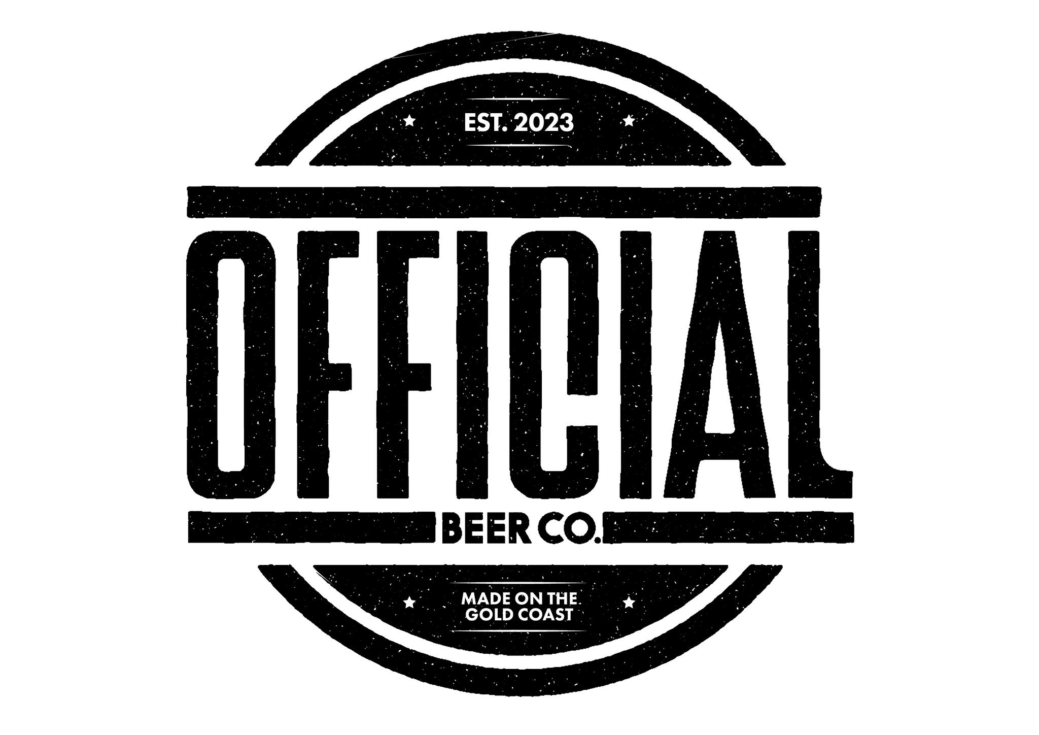 This is where it all started — a bold idea brewed on the Gold Coast, now heading across Australia, New Zealand, and India. The logo says it all: no fluff, no fuss, just bloody good beer.
We’re not here to be fancy. We’re here to be your go-to. Your fridge staple. Your mate at the BBQ. Your knock-off reward.
OFFICIAL BEER CO.
Made on the Gold Coast. Backed by good times.