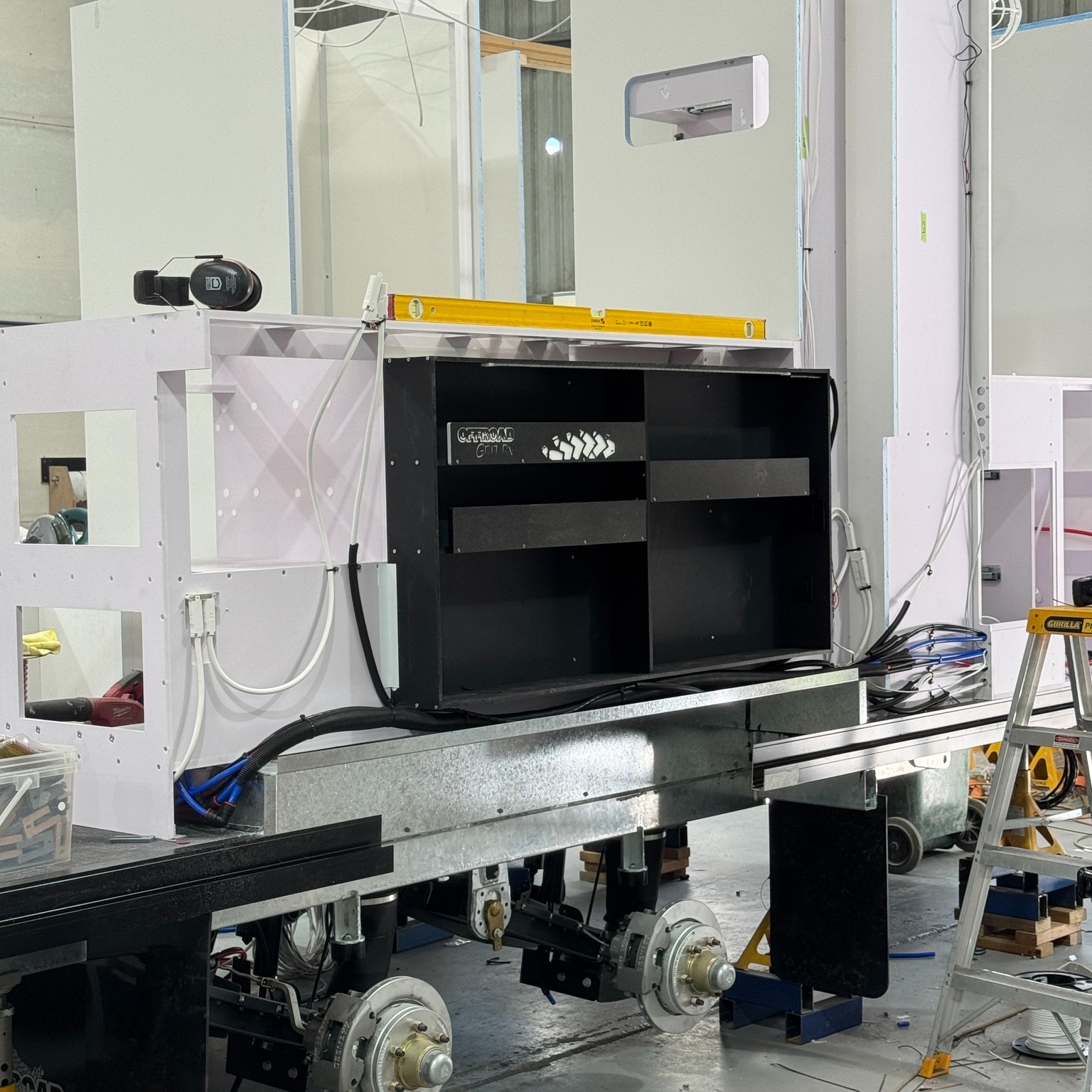 Build Progress
One of our latest builds is moving through the works:
🛠️ Floor’s down – fibreglass-infused, CNC cut to suit each van.
🧰 Cabinetry – CNC cut PVC and made in-house to fit perfectly first time. No timber here!
⚡ Electrical board – being prepped with Victron gear throughout.
💧 Plumbing hatch – assembled using John Guest fittings.
Not the flashy stuff, but it’s the foundation of a van that works the way it should.
#OffroadGritRV #BehindTheBuild #VictronEnergy #AustralianMade #CNCPrecision #CaravanCraftsmanship #OffGridTouring