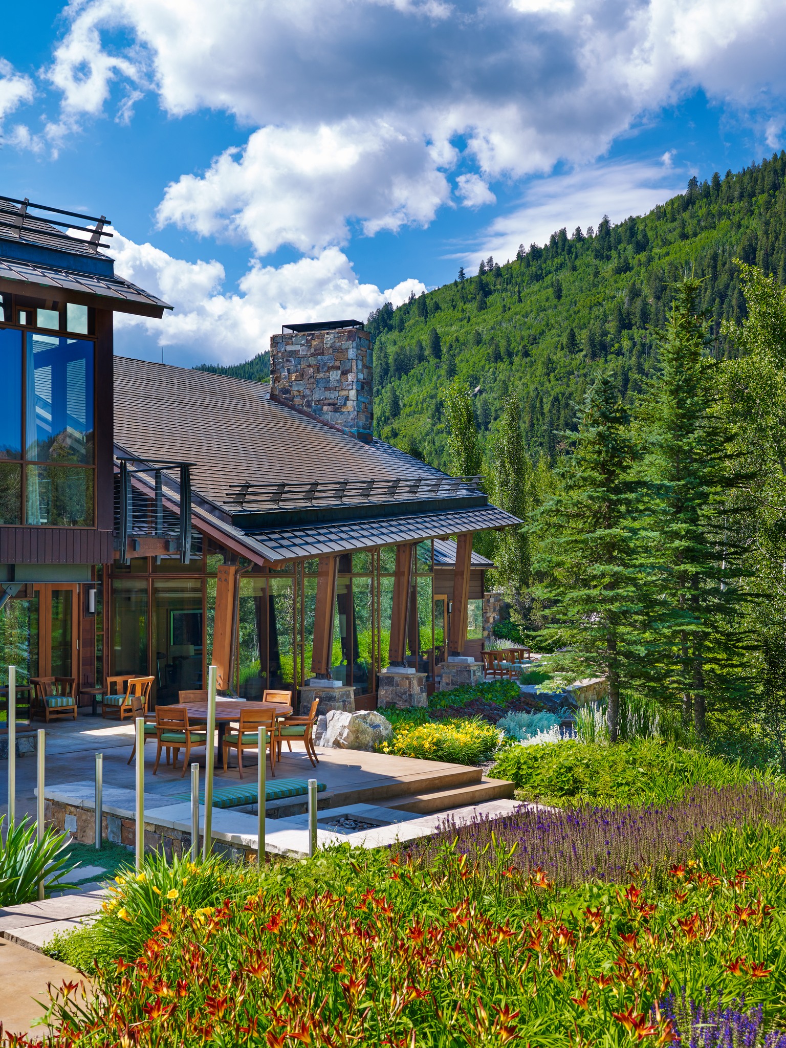 A terrace immersed within lush native perennials, where curated plantings frame the space with texture, fragrance, and seasonal beauty. 🥀
This thoughtfully integrated setting blurs the line between cultivated comfort and untamed nature, offering a serene, elevated retreat within the landscape.
#landscapearchitecture #landscapedesign #landscape #gardendesign #d#designinspiration #garden #outdoorliving #landscapelovers #plants #luxurydesign #luxurylandscape #landscapelover #outdoordesign #sustainability #gardensofinstagram #landscapes #flowers #landarch #landscapefirst #DetailsMatter #DesignWithPurpose