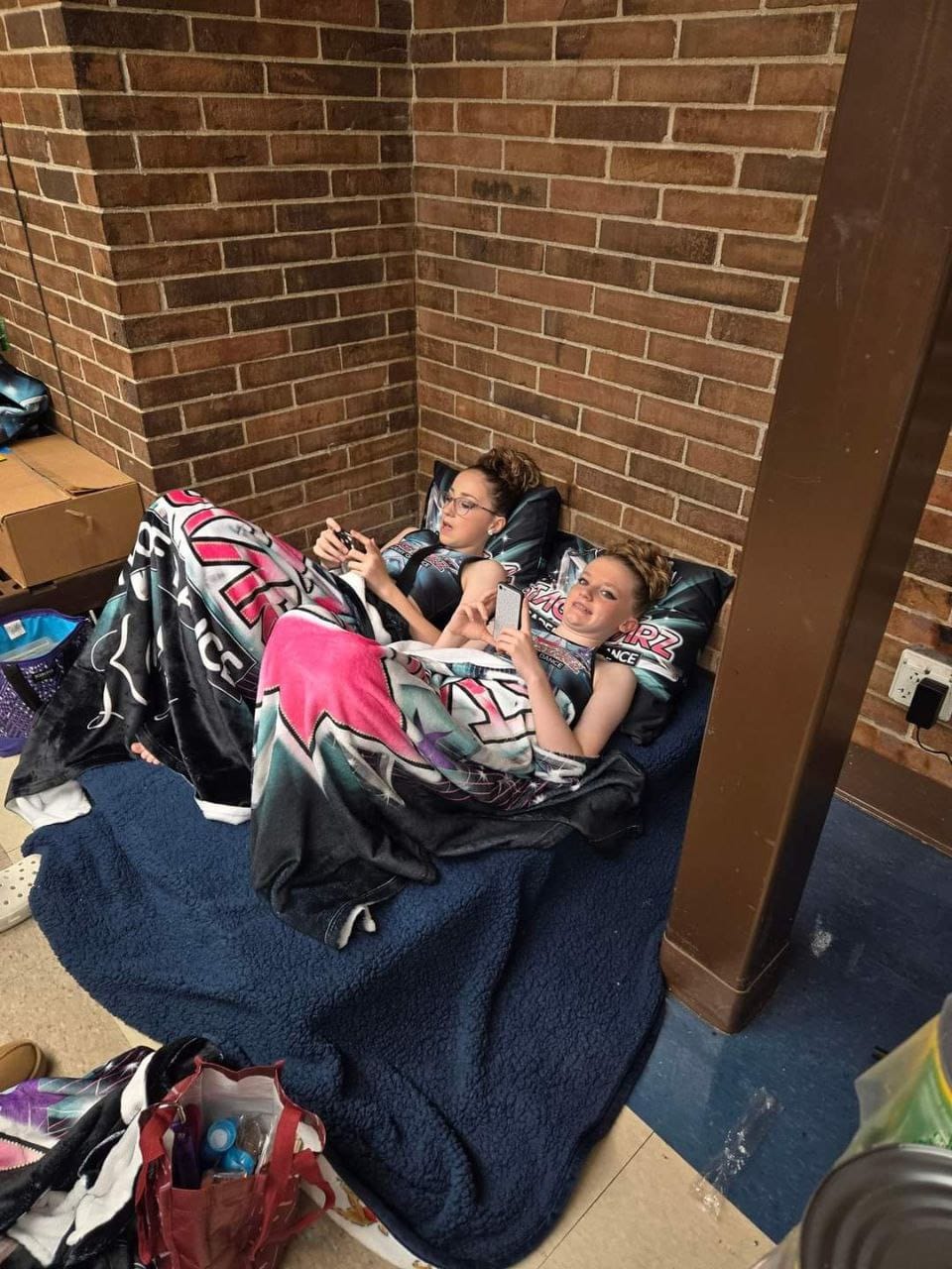 Keep relaxed and cozy between dances at comp and recital performances with these ultrasoft and cuddly pillows and blankets! Personalization available. Hurry! We are ordering NOW to have items delivered in time for holiday gifting!