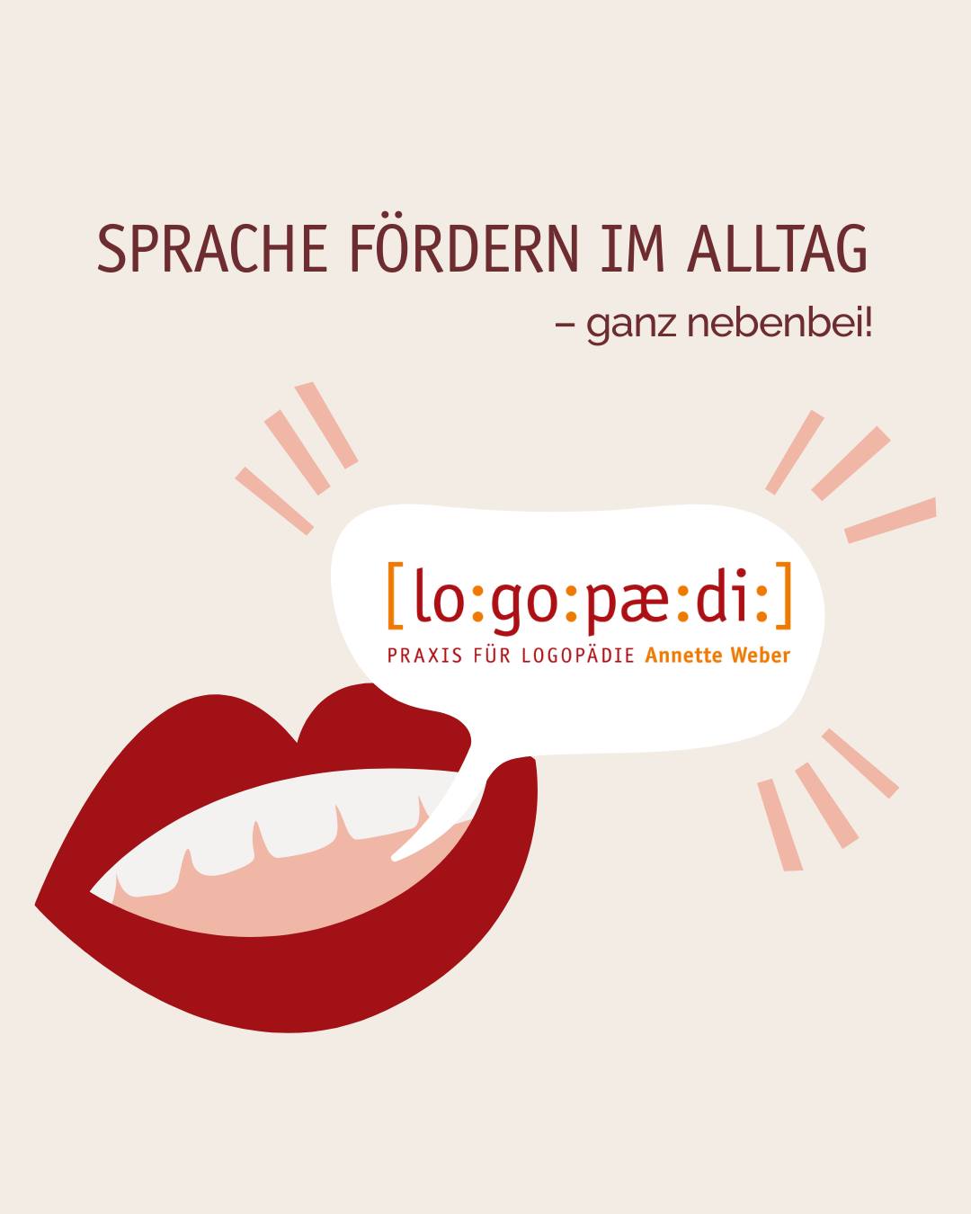 Sprachförderung muss nicht kompliziert sein – oft reichen kleine Impulse im Alltag. ☝🏼🙃
Hier kommen fünf einfache Tipps für Eltern & Bezugspersonen:
🧡 Schau-Benenn-Spiele („Was siehst du?“)
📖 Tägliches Vorlesen – mit echten Gesprächen über die Geschichte
🎵 Kinderlieder & Fingerspiele
🗣️ Sätze aussprechen lassen, Blickkontakt halten
👧🏼 Altersgerechte, verständliche Sprache
Sprache lebt vom Mitmachen – und vom Miteinander.
Macht’s leicht. Macht’s spielerisch. 🎲
#logopädiesalzkotten #annetteweber #logopädiepraxis #kommunikation #therapiekonzepte #salzkotten #sprachförderung #ratgeber