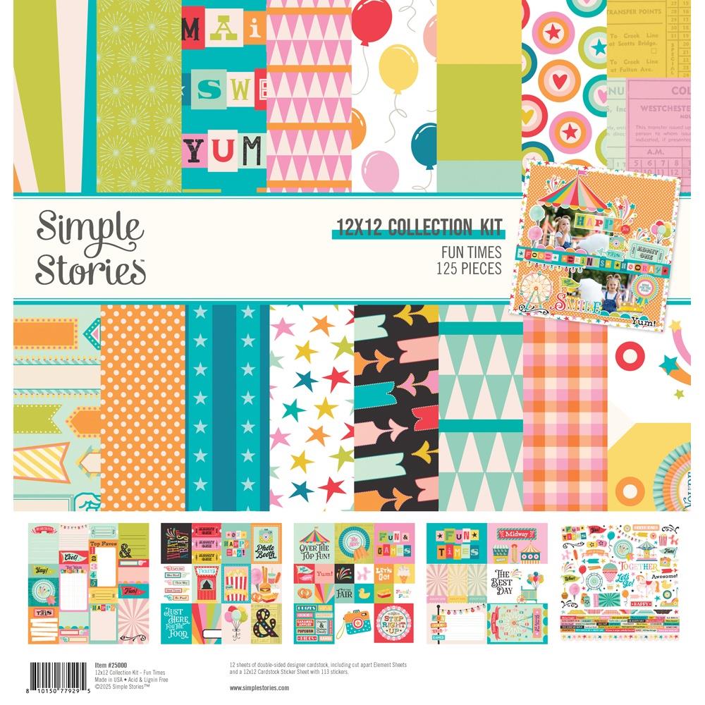 June Pre-orders are up on the website now! Just look how cute the colors are in this collection by Simple Stories called Fun Times! I can't wait to add this one to my personal collection. Go to our website and check out this collection plus many more today!
www.letsgetcreativeyall.com
#letsgetcreativeyall #scrapbookkits #scrapbookretreat #PreOrderSpecial #simplestories #scrapbookingcommunity #preorders #create #scrapbooklover #papercraft #funtimes