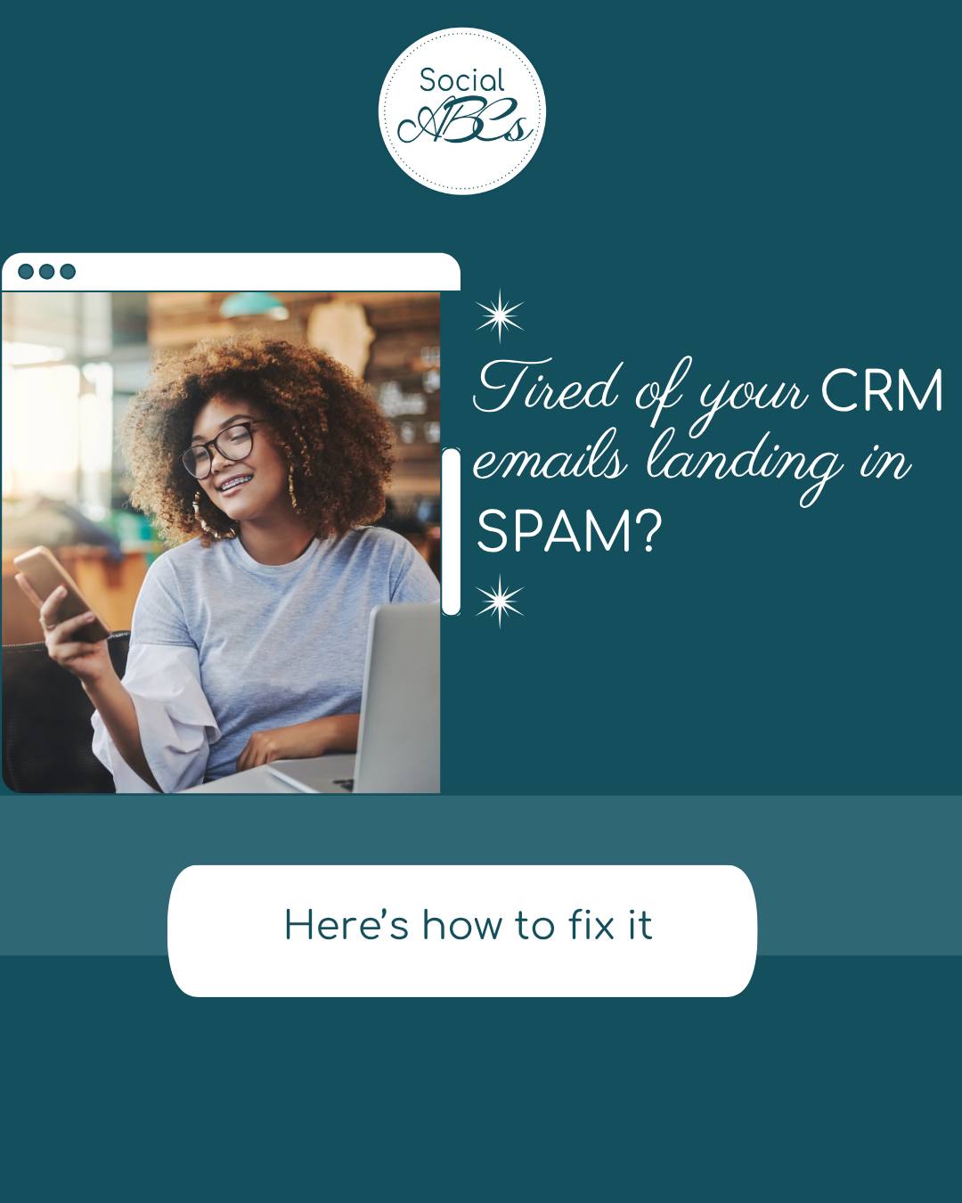 I got asked this the other day so I'd thought I'd share with everyone.
š§ Tired of your CRM emails landing in SPAM? Hereās how to fix it:
ā
Authenticate Your Emails-set up via your domain registrar or email platform
ā
Use a branded email (no @gmail!)
ā
Avoid spammy language & all caps
ā
Ask subscribers to add you to contacts
ā
Clean your list regularly
ā
Make it easy to unsubscribe
ā
Start small and slowly increase your list
š¬ Want better deliverability and higher open rates? Follow these tips to get out of the junk folder and into the inbox where you belong!