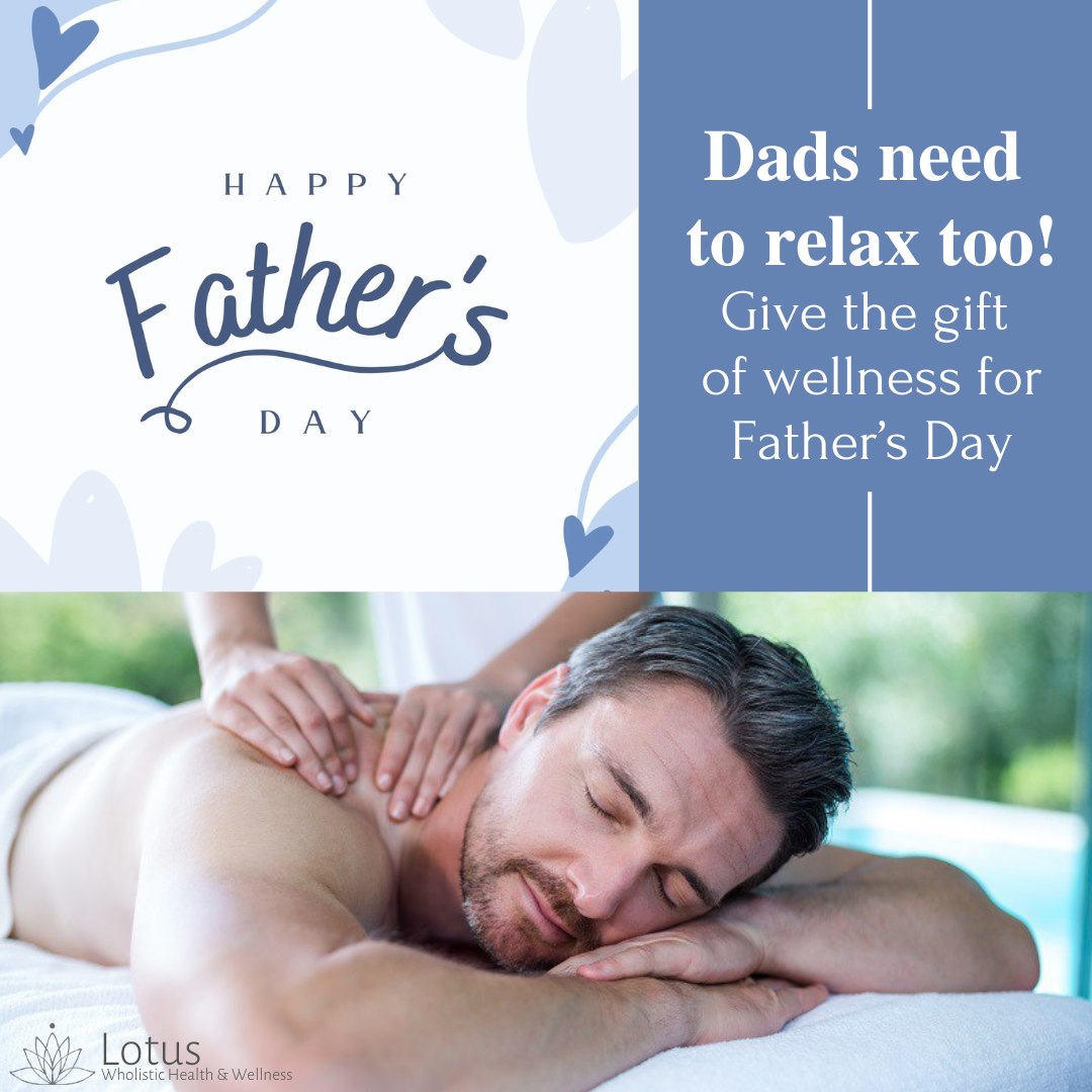Father's Day is coming up.💙
Show your dad how much you appreciate him and get him the perfect gift of relaxation and renewal.💆♂️
Purchase a gift card online: https://www.lotuswholistictherapy.com/gift-card
#Lotuswholistictherapy #awakendiscoverthrive #TrentonMI #massage #reiki #yoga #wellness #reiki #downrivermimassage #downrivermi #fathersday