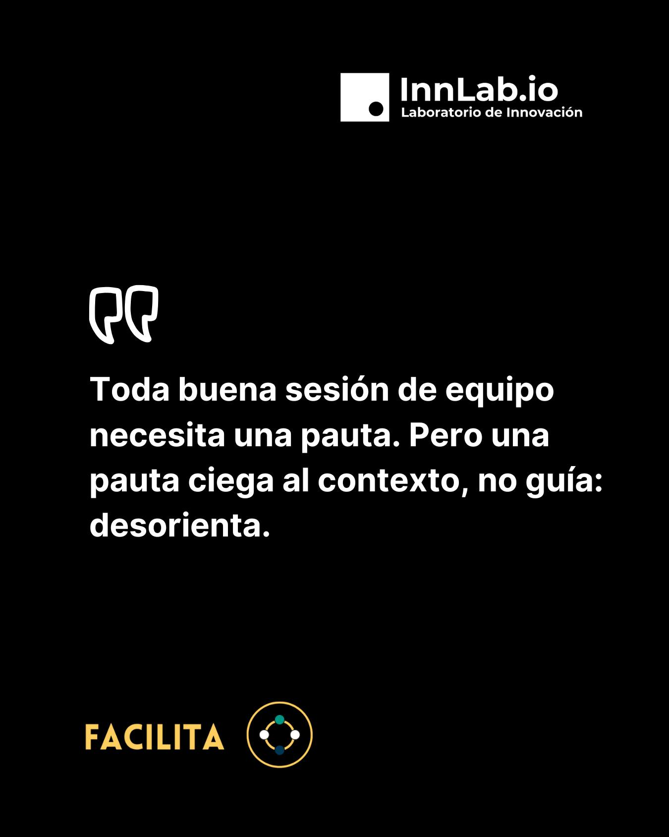Para que una reunión realmente oriente el trabajo, refuerce el propósito e inspire a sus miembros, no basta con llegar con una estructura. Hace falta partir leyendo el momento que vive el equipo: las tensiones, los logros, las preguntas abiertas y las emociones en juego.
Una pauta bien diseñada no es un listado de temas. Es una propuesta que toma en serio dónde está hoy el equipo y hacia dónde quiere moverse con sentido.
👉 En InnLab creemos que facilitar es diseñar desde el contexto. Así, las sesiones no se transforman en catarsis ni en trámite, sino en espacios que abren posibilidades reales.
#transformacioncultural #colaboración #sentidodeltrabajo #sistemab #equipo #innovacion