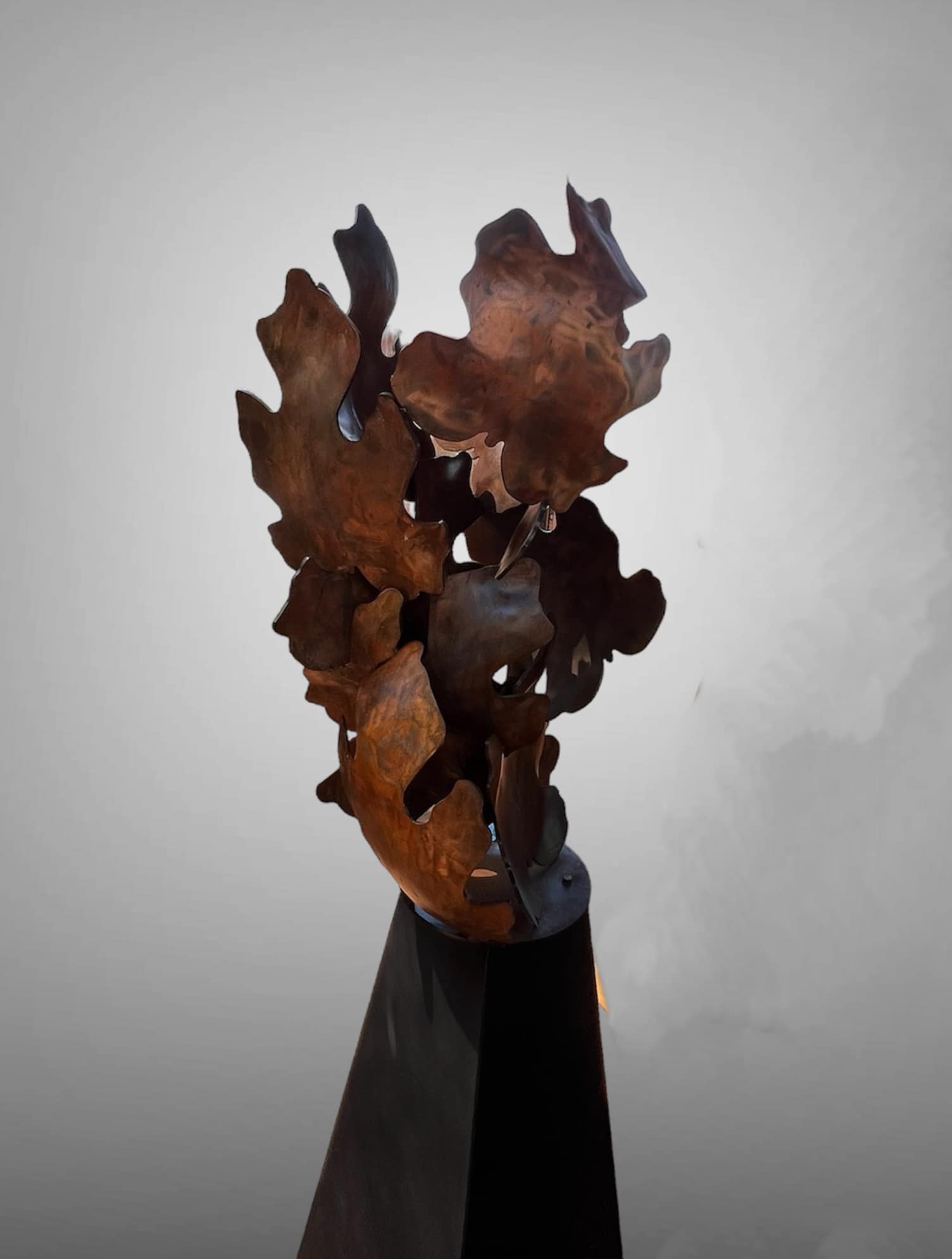 Blowing into Sculpture in the Park early August is “Autumn Breeze”, see you soon!