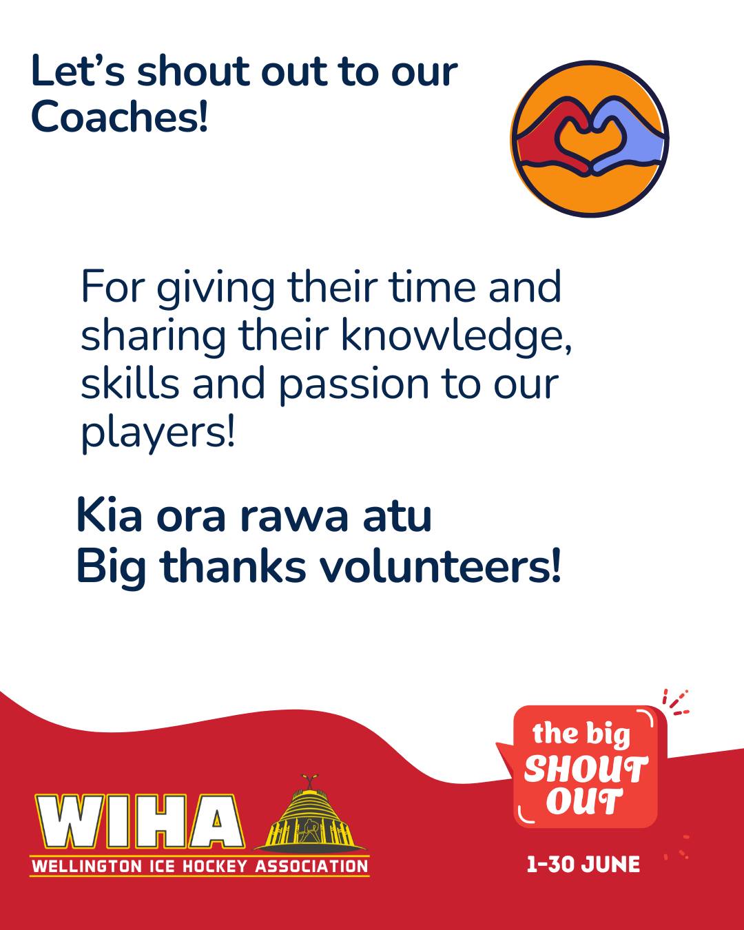 🏒 Volunteer Week – A Huge Shoutout to Our Coaches! 🎉
Our amazing coaches dedicate their time, energy, and passion to helping players grow, improve, and love the game! We’re beyond grateful for their commitment to the sport and our hockey community! 💙
👏 Connor Smith 👏 Rose Lee 👏 Dane Dunlop 👏 Chris Waight 👏 Rose Fursdon 👏 Katie Cox 👏 Yuriy Ionin 👏 Zark Zeung 👏 Zeb Gee 👏 Nick Grinter 👏 Matt Thompson 👏 Matt Jarry 👏 Jeremy Oliveira 👏 Evan Andrews 👏 Doug Vrame
Thank you for leading, mentoring, and inspiring the next generation of players! We appreciate all you do! 🏆💪
#VolunteerWeek #thebigshoutout #ThankACoach #HockeyHeroes #GameOn