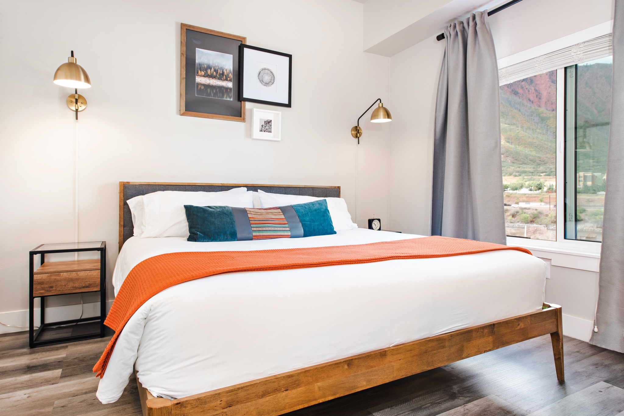 There’s no better way to kick off the first day of summer than waking up in this mountain bedroom, just steps from nature, the hot springs, and your next adventure.
Our 2-bedroom, 2-bathroom condo is fully stocked and perfectly located—right in the heart of Glenwood Springs. Whether you're heading to the @glenwoodcaverns, soaking in the @I@ironmountainhotsprings, or just enjoying the views of the red mountains, this is your perfect home base for summer adventures.
