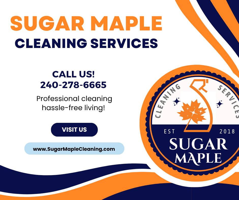 ๐ Thereโs nothing like a clean home. Experience it today with Sugar Maple Cleaning Services. Call us at 240-278-6665 or visit www.sugarmaplecleaning.com #CleanLiving #LuxuryOfClean