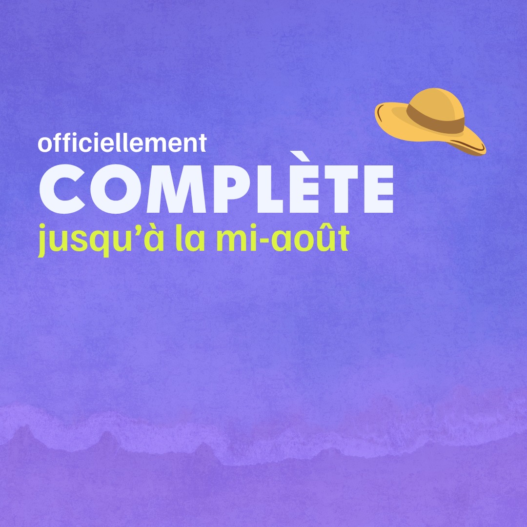 Je suis officiellement complète jusqu’à la mi-août ! 🌞
Mon horaire est bien rempli et j’en suis profondément reconnaissante.
Ça veut aussi dire que je ne prends plus de nouveaux clients d’ici là.
Pourquoi ? Parce que je choisis la qualité, la présence et la rigueur pour ceux qui me font déjà confiance pour leur comptabilité mensuelle.
✨ Ce temps d’indisponibilité inclut aussi trois semaines de vacances du 20 juillet au 9 août. Une pause méritée pour revenir la tête pleine d’idées et le cœur léger 🌴
👉🏼 Dès la mi-août, j'ai de nouvelles dispo.
Si tu sens que tu pourrais avoir besoin de moi à ce moment-là, je t’invite à réserver dès maintenant. Mon agenda se remplit vite !
Lien dans la bio !