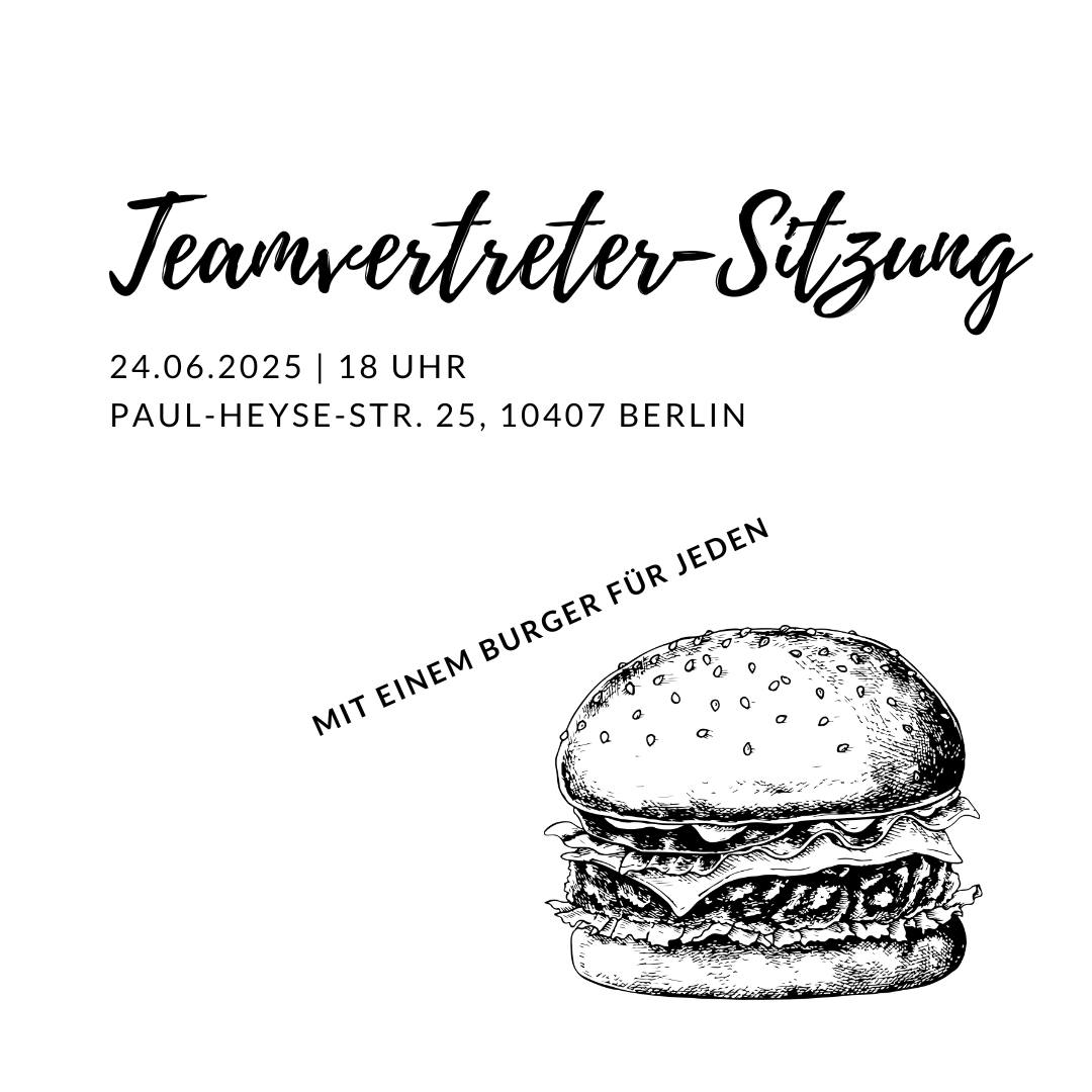 Weil wir auch nur Menschen sind, hier die korrigierte Version :D
Unsere nächste Teamvertreter-Sitzung ist eine wichtige Sitzung, also kommt gerne alle vorbei!
#teamunitedonice #fürdiewertedeslebens