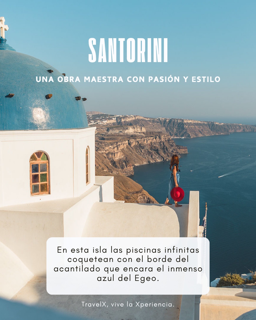 Santorini es más que un paisaje de ensueño: es el momento en que el cielo se funde con el mar y el alma se queda en silencio.
#santorinidreaming #travelling #viajarporelmundo #santorini #SantoriniSunsets #viajacontravelx #santorinigreece
