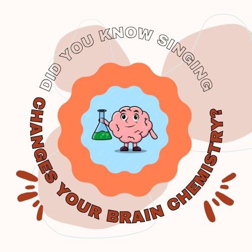 Your voice can literally help regulate your nervous system.
Singing isn’t just emotional — it’s biochemical.
Studies have shown that singing:
🔹 Lowers cortisol (your stress hormone)
🔹 Increases endorphins (natural pain relief + mood boost)
🔹 Boosts oxytocin (the connection + safety hormone)
And no, you don’t have to sing “well” to get the benefits.
You just need to sing. 💛
💬 Have you ever noticed how your body feels different after singing?
📌 Save this post for a gentle reminder when stress creeps in.