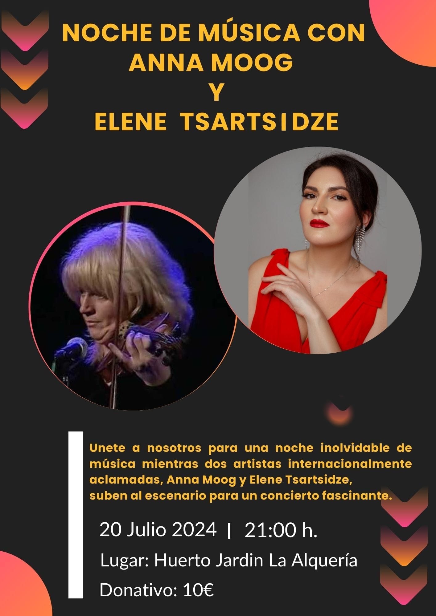 Excited to perform a concert with my mom in Spain! đ€©