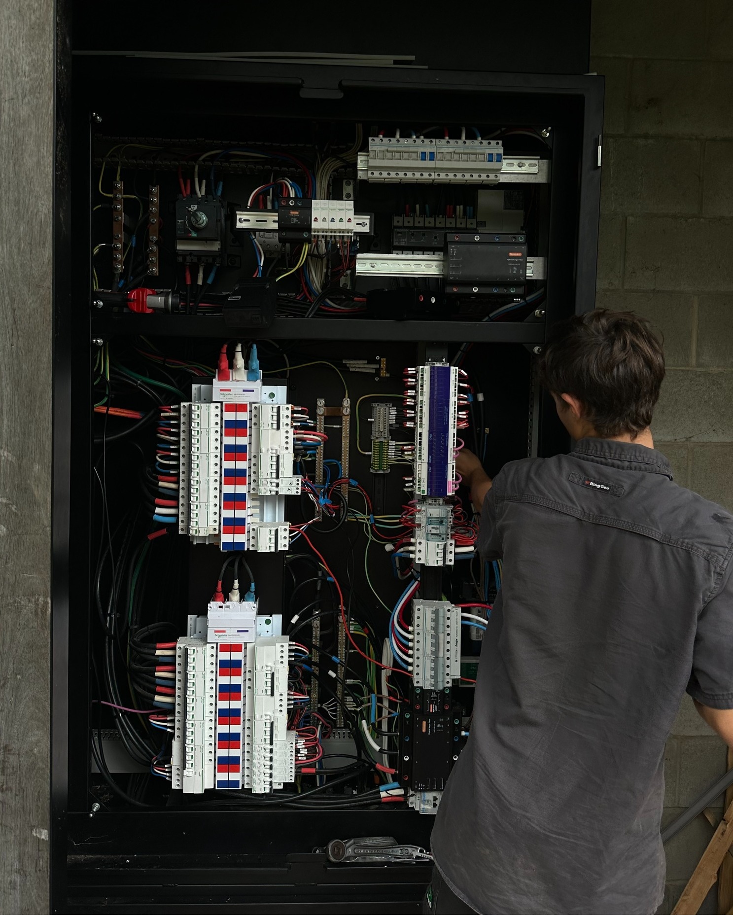 It's all in the detail — clean board, clean work.