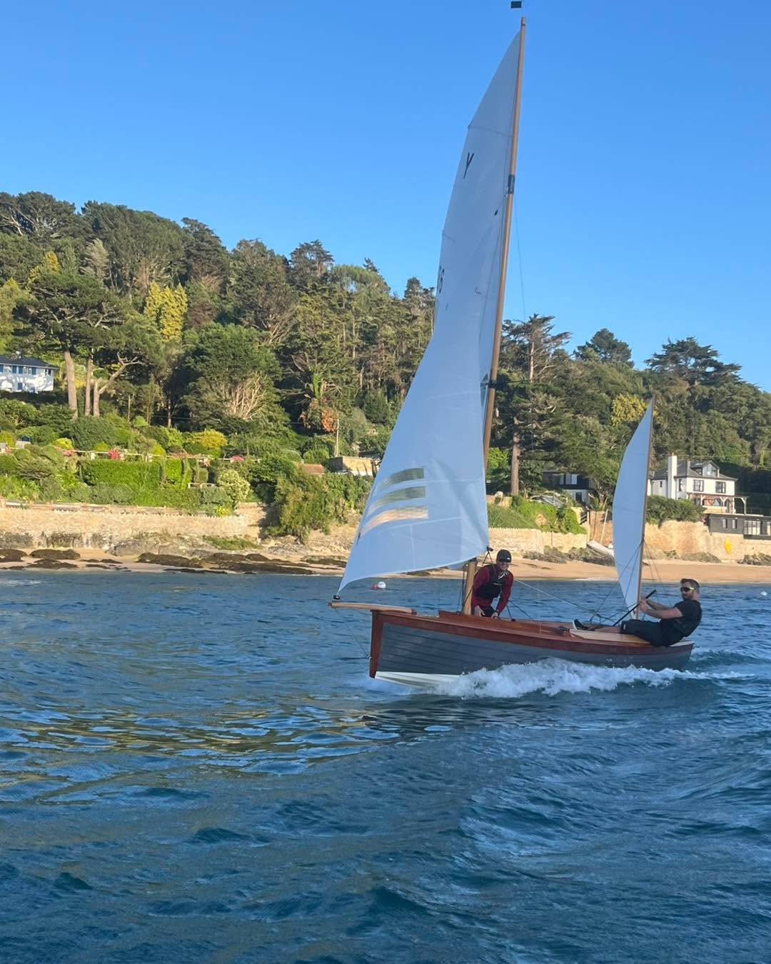Thanks to Chris and Olly for a nice day out in their Salcombe Yawl. Perfect timing to do a post about our new web shop for salcombe_yawl_association parts and bits. Salcombe Yacht Club members can get a discount on the online shop via code SALCOMBEYACHTCLUB where we now have some Yawl sheets and accessories!