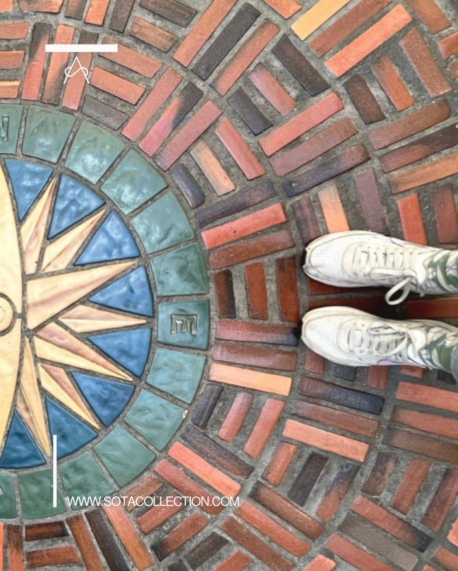 Step into new directions with SoTA Collection.
Like this compass mosaic, our work charts creative paths—our site is live at www.sotacollection.com, and we’re busy updating behind the scenes to feature past projects and proposal concepts.
🔔 Subscribe now to stay tuned for the full refresh!
#SoTACollection #ArtPortfolio #SubscribeNow #CreativeCompass