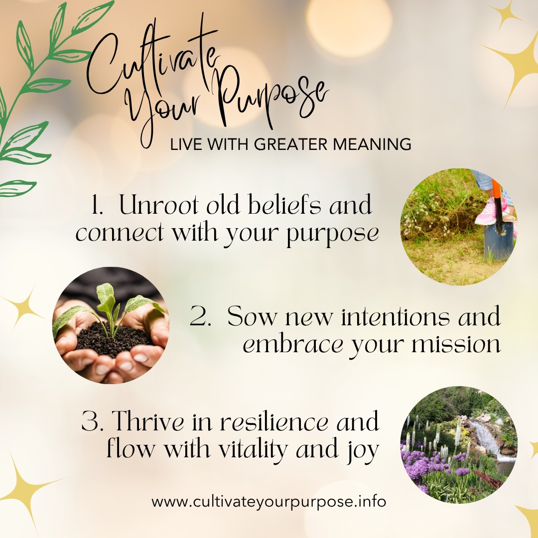 Feeling Burned Out? Disconnected from Yourself?
If you're ready to #reconnect with your #truenature, to peel back some layers of #beliefs, #expectations and old #patterns...if you want to find more #flow and #alignment in your life...and you want to move at your own pace, guided through a gentle #selfdiscovery...you might be ready to cultivate your purpose. Take a look and explore more about this online program from IAYT Certified Coach & RYT, Jen Rizza, with insights, practices to awaken, reflections to inquire, movements to embody, and much more
**Open Enrollment** - Start with Unrooting to begin your #personalgrowth journey. More info under 'Cultivate Your Purpose' in link in BIO ⬆⬆
#cultivateyourpurpose #lifestylewellness #transformation #authenticself #meditation #mindfulliving #guidedjourneys #therapeuticyoga #manageyourenergy