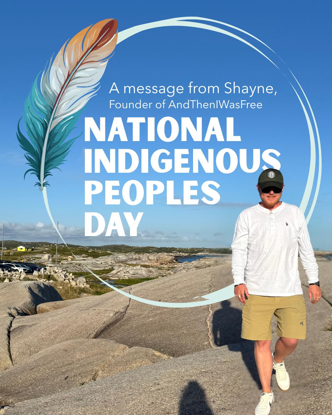 A message from Shayne, Founder of AndThenIWasFree:
Today is National Indigenous Peoples Day. A day that holds deep meaning for me as an Indigenous person and as the founder of AndThenIWasFree.
This day is about more than celebration (though our cultures, languages, and traditions absolutely deserve to be celebrated). It’s also about truth. About remembering what was taken from our people, what we’ve survived, and the strength we carry forward every single day.
In everything I do, especially in my work with Indigenous and Two-Spirit youth, I carry our teachings with me. Teachings rooted in community, in reciprocity, in love. They guide the way I show up, how I lead, and how I fight for spaces where our people can heal, thrive, and be free.
I created AndThenIWasFree to be that kind of space for my community. A space of support and of belonging.
Today, I honour the ancestors who made my path possible. I honour the youth who inspire me to keep building. And I recommit to the work of reclaiming our stories, our power, and our future, together
Nia:Wen, Miigwech & Baamaapii,
Shayne
�
#NationalIndigenousPeoplesDay #AndThenIWasFree #IndigenousYouth #TwoSpirit #IndigenousResistance #IndigenousJoy #LandBack #SupportYouth #community #nonprofit #twospirit #IndigenousResilience #2spirit