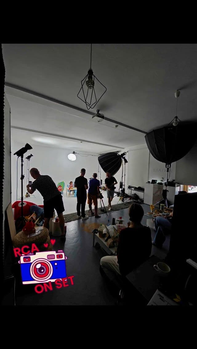 Dzisiejszy dzień zdjęciowy z młodymi aktorami 😊