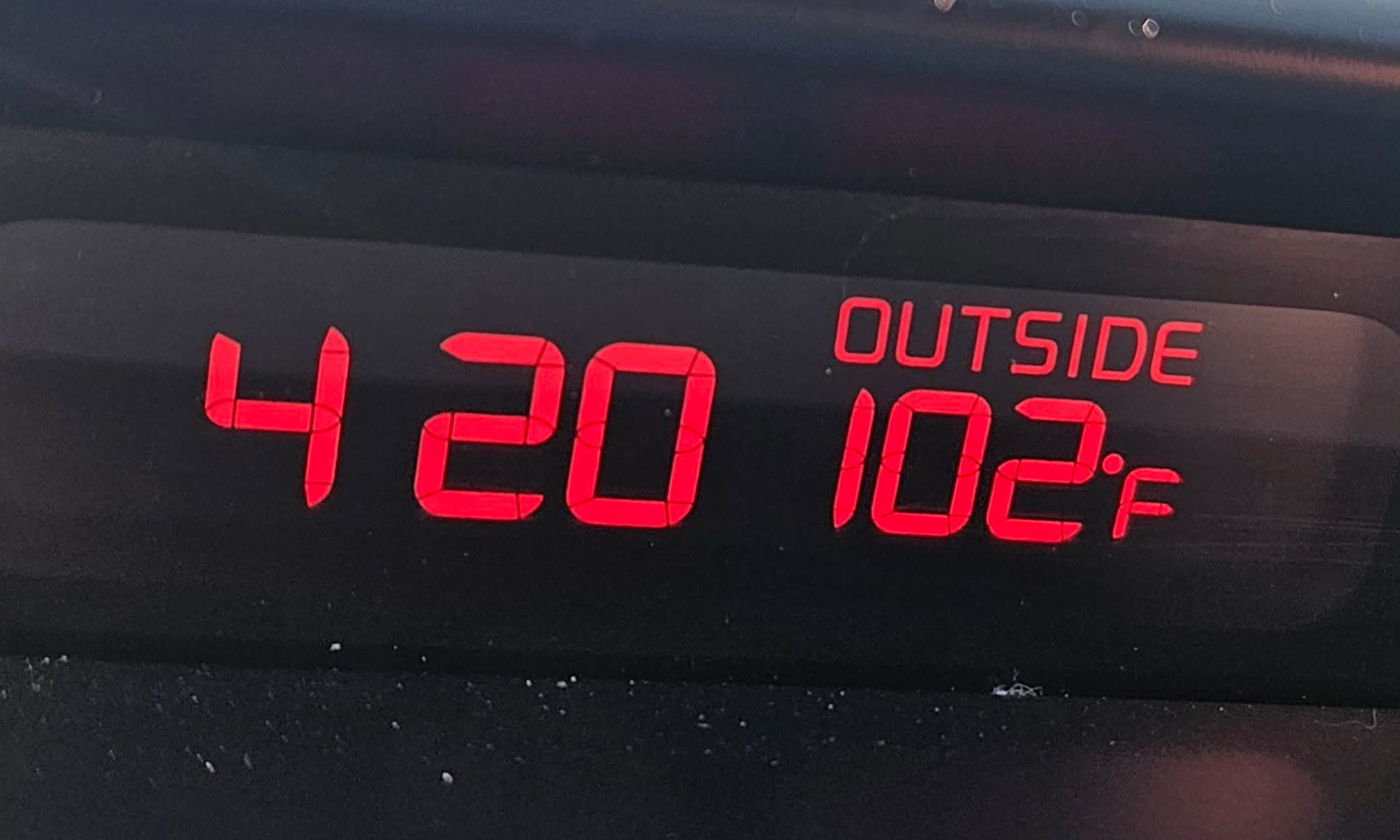 Canada is cold, full of igloos and Polar bears, ice skating, ice fishing, skiing, hats, gloves and scarfs... Not today!! Warm-ish. Played golf in this. Betty Swollocks.