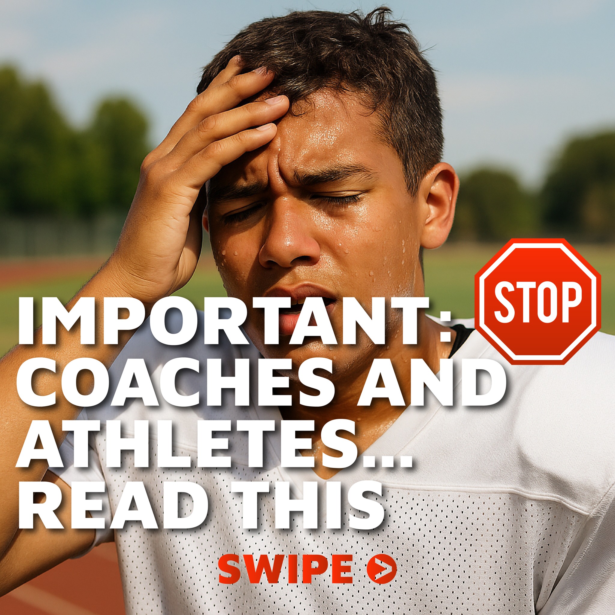 ⚠️ Important: Coaches & Athletes… Read This
It’s over 100 degrees all week, and the heat doesn’t care how tough you are. 😰
Swipe ➡️ to see the signs of heat exhaustion every coach, parent, and player should know.
You train hard. Let’s hydrate smart.
💧 Ask us about our Gatorade Team Packages to keep your squad fueled and protected.
Tag your team. Share with your coaching staff. Stay safe.
#WellnessWednesday #VisionSportingGoods #HeatSafety #PurposeBeyondTheGame #TeamFirst #GatoradeReady #AthleteHealth