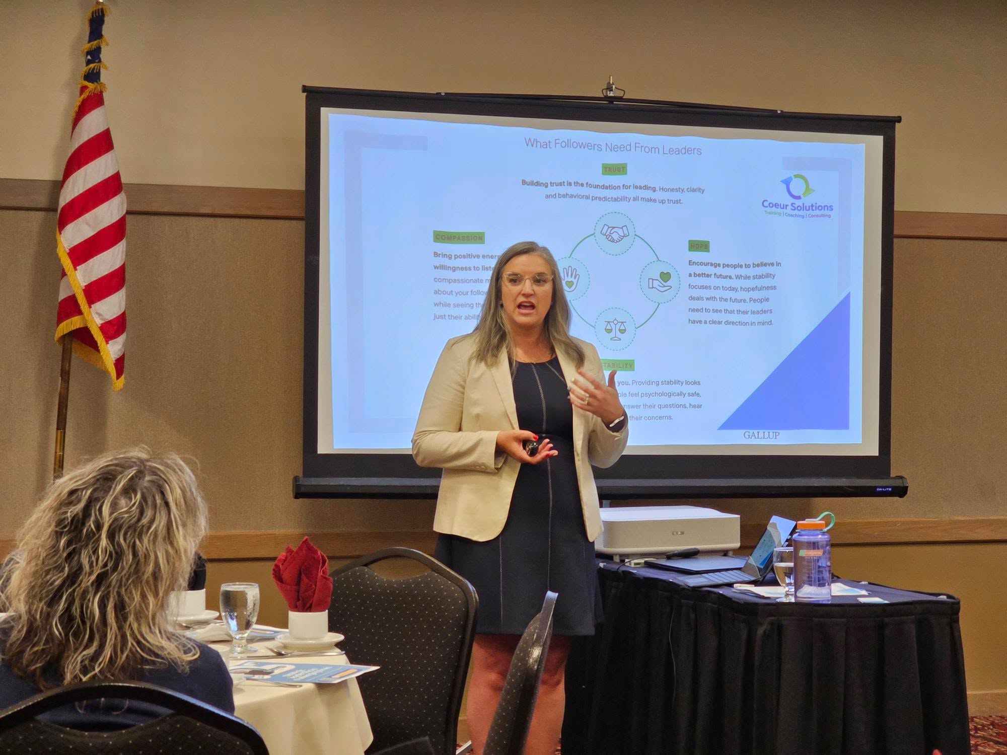 Hope. Trust. Compassion. Stability.
This month's session reminded us just how interconnected these four needs really are—and how powerful they become when leaders prioritize them together.
Thank you to Heather Erikson for leading such an insightful conversation.
Let’s keep creating spaces where all four needs can thrive.
#LeadershipDevelopment #EmployeeEngagement #GallupInspired #WorkplaceWellbeing #HR #HRNNI