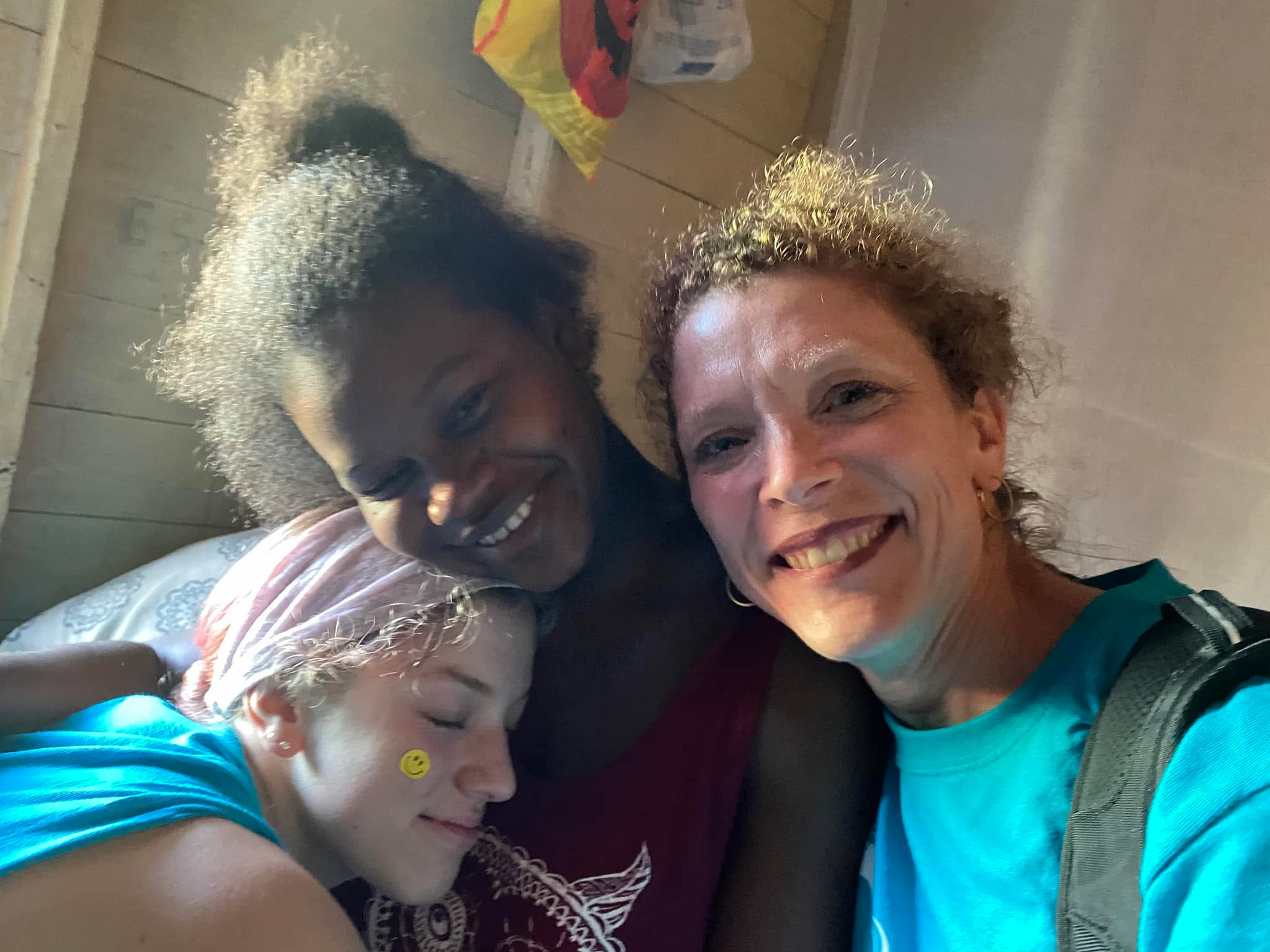 Tender hearted Emily graduated to heaven yesterday. Here is beautiful sweet Emily comforting Nicole in Roatan 2022, along with her mom Heidi, far right! Emily loved well because she carried the heart and love of God of wherever she went during our mission trip. She leaves a legacy of love, compassion, kindness and gentleness! I am imagining you having a sweet chat with Jesus right now! I love you sweet Emi!