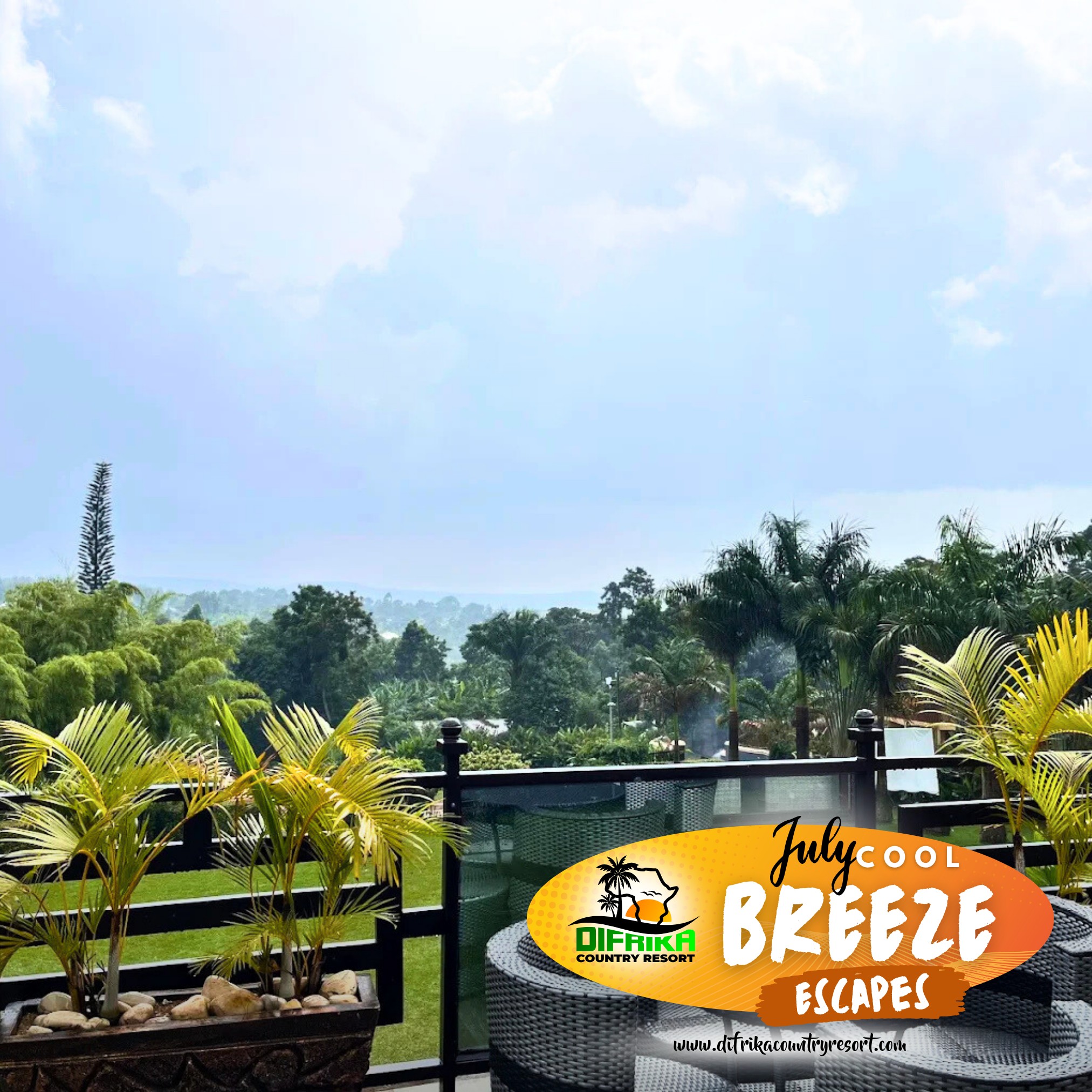 End the July Month Holiday at Difrika Country Resort. #julycoolbreezeescapes #difrikacountryresort