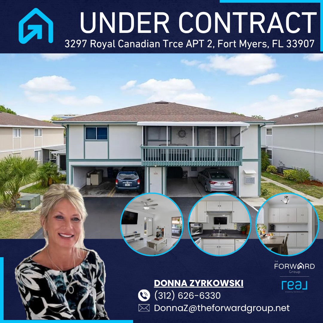 #UNDERCONTRACT!! We couldn’t be happier for our clients!
Located at 📍3297 Royal Canadian Trace #2, Fort Myers, FL 33907
Looking to buy a home? We’ve got you covered!
Give us a Call! 📞 or DM us! 👍
...
..
.
The Forward Group at ΓEA⅃ Broker
(708) 568-0068
Realtor®
#real, #realbroker, #theforwardgroup, #realestate, #realestateagent, #realestatelife, #realestateinvesting, #luxuryrealestate, #realestateinvestor, #realestatetips, #realestategoals, #realestateexperts, #realestateinvestment, #realestatemarketing, #realestateforsale, #realestateadvice, #realestatenews, #commercialrealestate, #florida