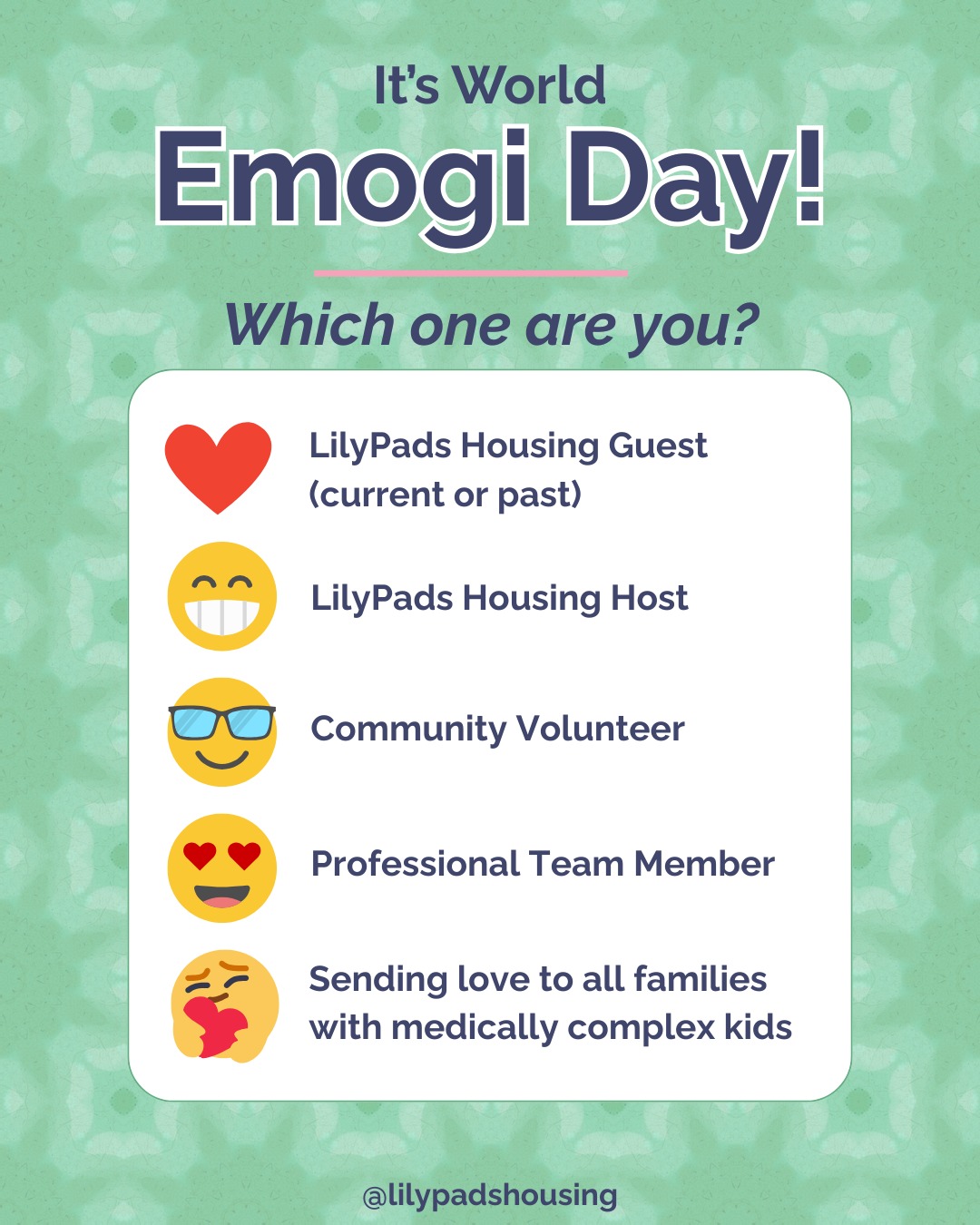It's such a fun day -- It's World Emogi Day!!! Pro-tip for celebrating today: Watch the Emogi movie!
We definitely want to know what emoticons you particularly love. Leave us a comment with some of your faves and then let us know who you are to our community by using one of the corresponding icons.
#WorldEmogiDay #Emogi #cvilleva #charlottesvilleva