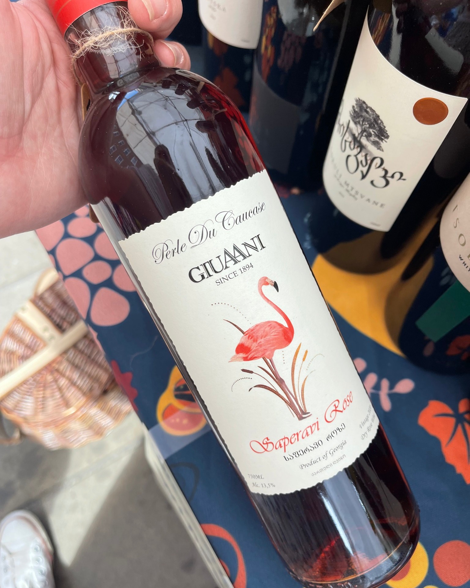 🍷 Say hello to GIUAANI Saperavi Rosé - a summer gem from the Saperavi vines of Manavi in Georgia’s Kakheti region! 🌸 Gently vinified in stainless steel with just a brief skin contact, it pours a pale pomegranate hue that’s almost too pretty to sip (almost).
On the nose, you’ll find ripe red berries and a dollop of strawberry jam. On the palate? A perfectly balanced wine with lively acidity that dances on your tongue.
Serve chilled at around 8–10°C alongside fresh salads, simply grilled fish or a vibrant plate of seasonal fruits - and watch the flavours sing together.