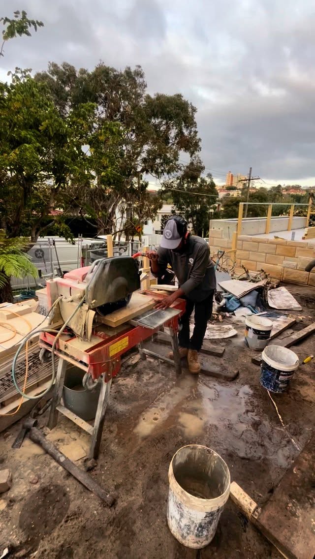The final countdown! We're putting the finishing touches on our sandstone cladding. Stay tuned for the big reveal! #landscapephotography #landscape #landscapelover #stone
