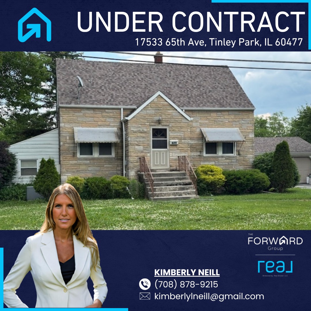 #UNDERCONTRACT!! We couldn’t be happier for our clients!
Located at 📍17533 65th Ave, Tinley Park, IL 60477
Looking to buy a home? We’ve got you covered!
Give us a Call! 📞 or DM us! 👍
...
..
.
The Forward Group at ΓEA⅃ Broker
(708) 568-0068
Realtor®
#real, #realbroker, #theforwardgroup, #realestate, #realestateagent, #realestatelife, #realestateinvesting, #luxuryrealestate, #realestateinvestor, #realestatetips, #realestategoals, #realestateexperts, #realestateinvestment, #realestatemarketing, #realestateforsale, #realestateadvice, #realestatenews, #commercialrealestate, #florida