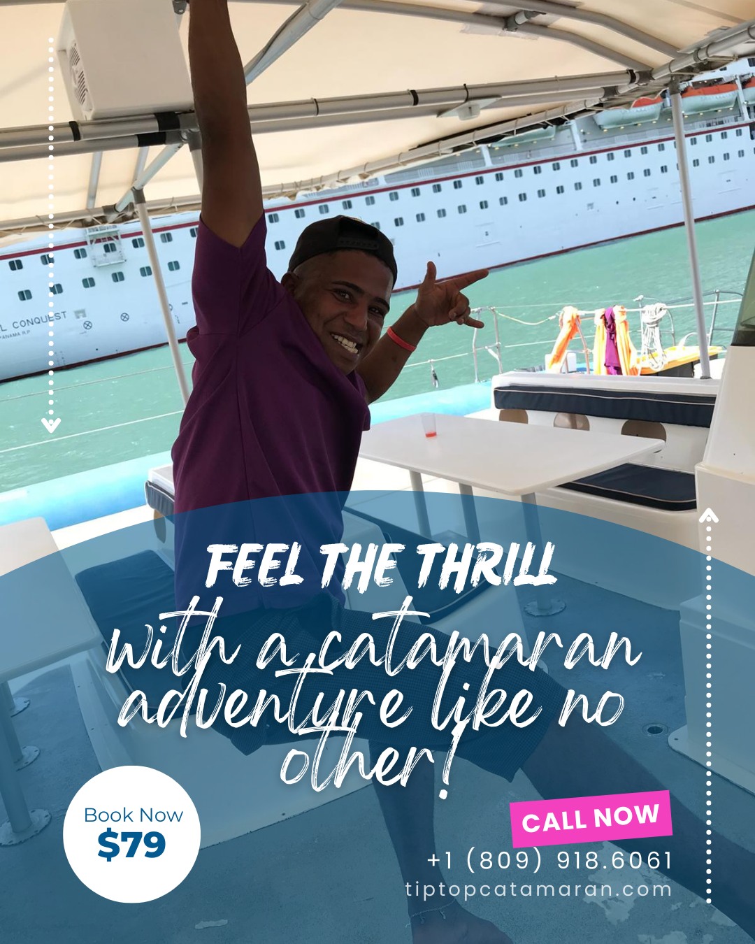Not all boat rides are created equal—some are pure adventure! 🚤🌊
Tip Top Catamaran offers the ultimate mix of relaxation, thrill, and fun under the Caribbean sun. Whether you're exploring the underwater world or sipping cocktails on deck, every moment is unforgettable. Come aboard and see why sailing is the best way to experience paradise! ☀️🐠
#adventureawaits #sailawaywithus #oceanfun #tropicaldreams #boatingthrill #snorkelandchill #sunseasand #tiptopexperience #sailinggoals #exploremore #vacationvibes
