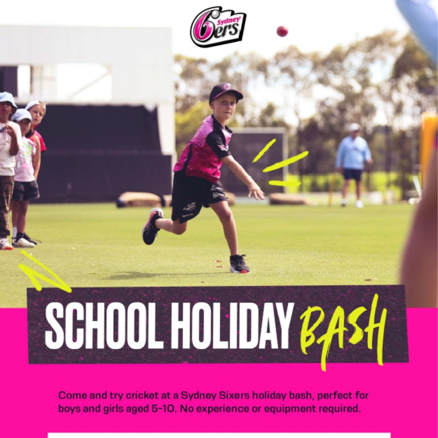 “What do I do with the kids these holidays?” 🤔 Easy – Cricket Blast!
✅ 6 hours of active, outdoor fun
✅ Just $49
✅ Ages 5–10
✅ No gear needed – just bring the energy!
Say goodbye to screen time and hello to cricket time! 🏏🌞
Multiple Locations
👉 Spots are limited – sign up here: https://www.playhq.com/cricket-australia/register/e44bee