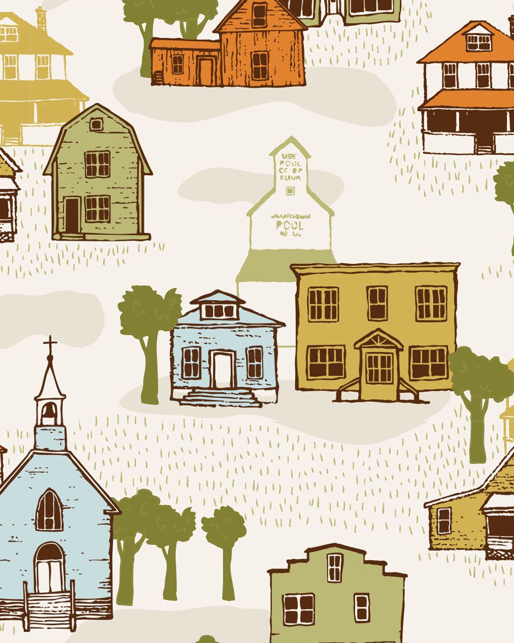 I fell in love with making repeating patterns and wrote a blog post about it (link in bio).
My first pattern collection is about small town life and the imagery was inspired by my own memories of growing up on the prairies. It’s almost ready to share and I can’t wait to get some feedback. I’m trying to finalize the scale and the colour palette right now, but once I have it figured out I’ll be offering it as fabric on Spoonflower.
Here’s a little peek at the hero pattern of my collection.
———
#repeatingpattern #repeatingpatterns #surfacepattern #surfacepatterndesign #patterndesign #surfacedesign #fabricdesign #patternplay #surfacedesigner #repeatpattern #illustration #yycart #yycartist